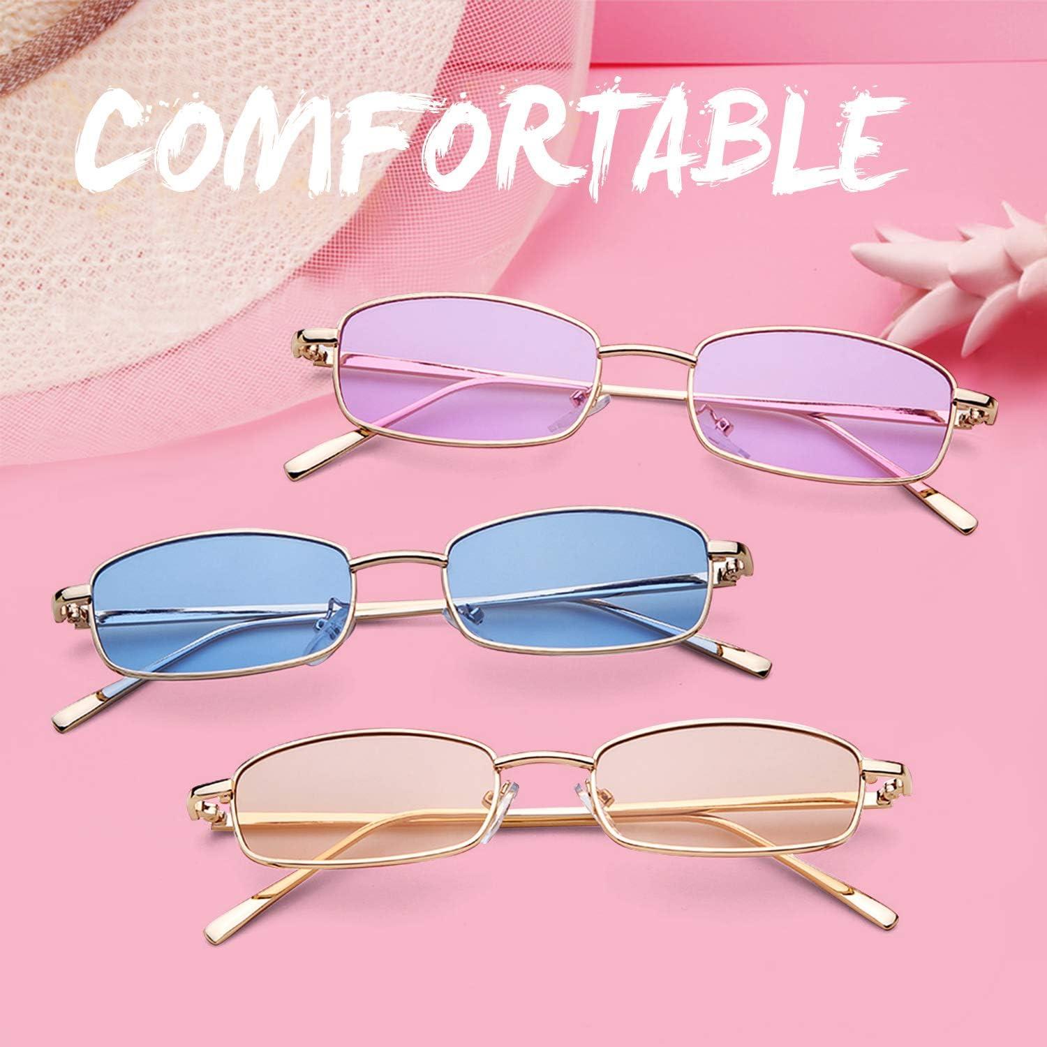 Gafas de Sol Rectangulares ADE WU UV400 Retro Unisex