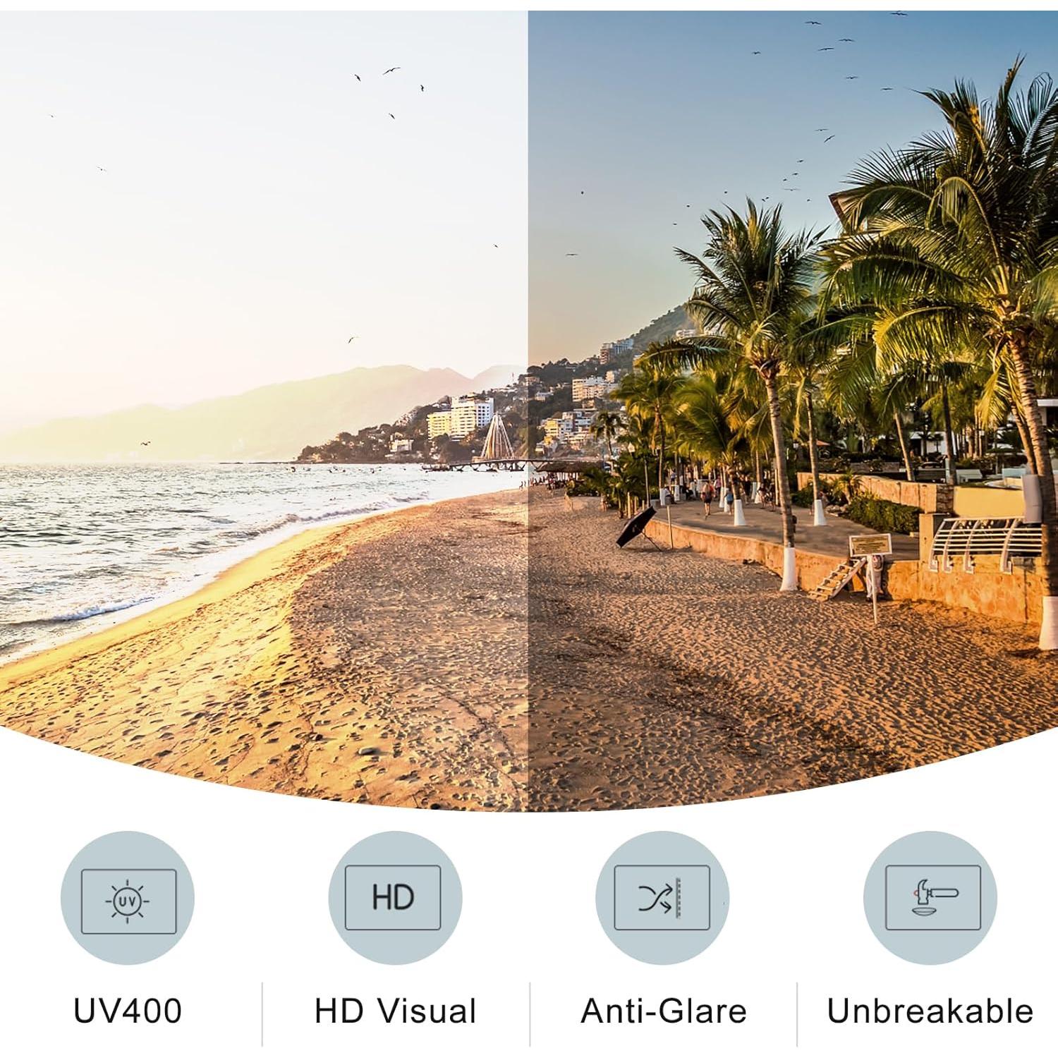 Gafas de sol CARFIA UV400 polarizadas para mujeres CA5100