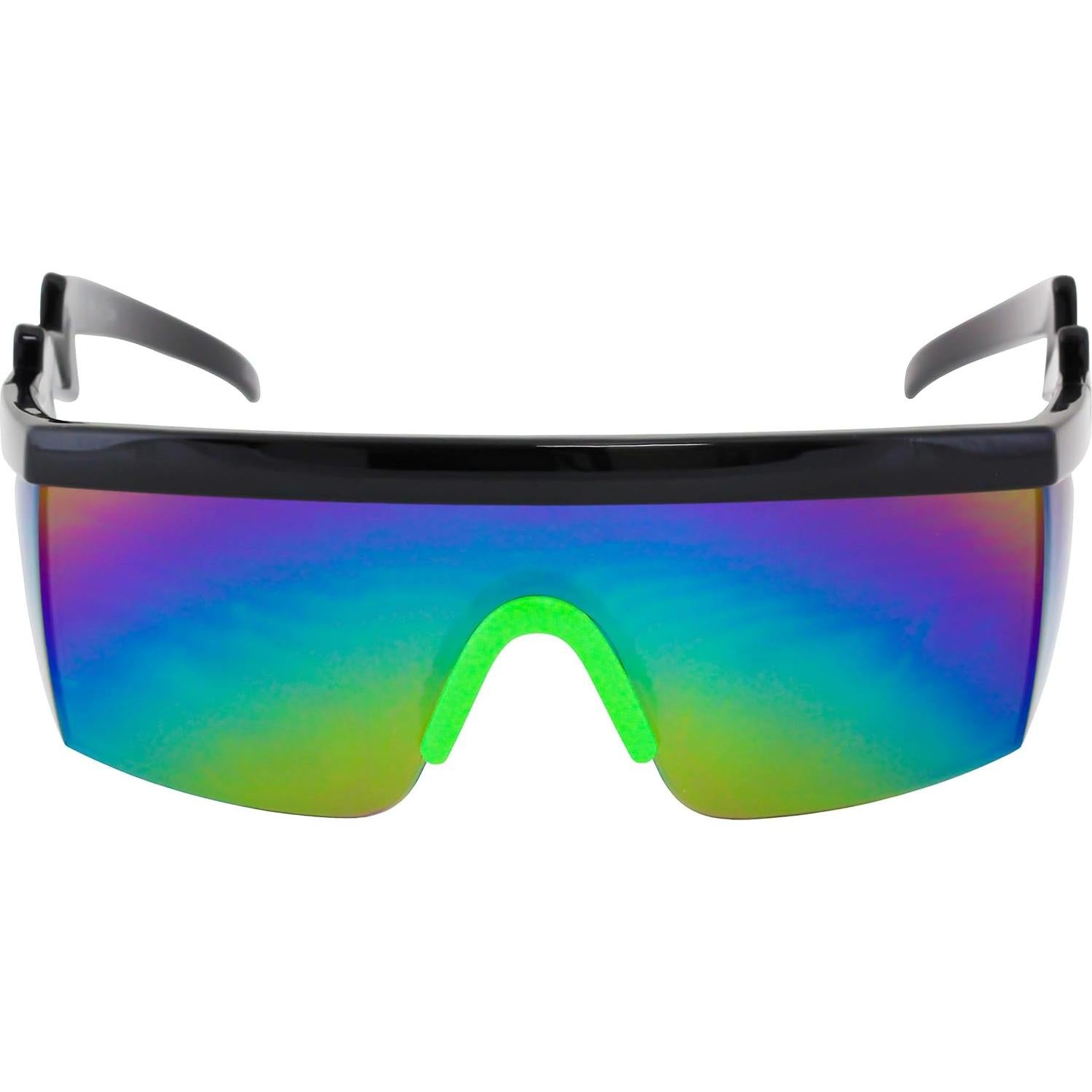 Gafas Flawless Eyewear Goggle Retro Lente Espejado Arcoíris