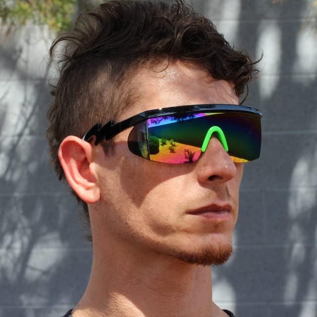 Gafas Flawless Eyewear Goggle Retro Lente Espejado Arcoíris