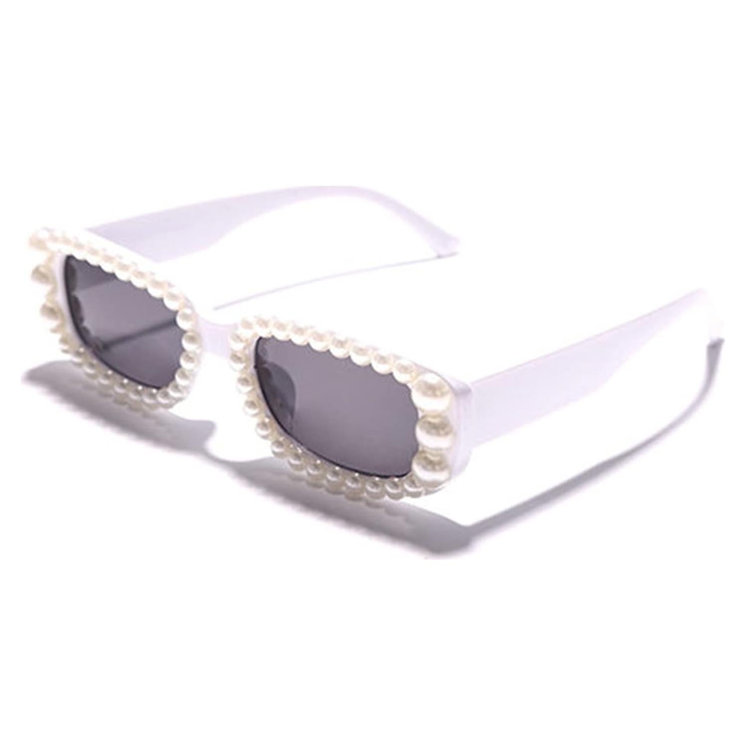 Gafas de sol rectangulares Willochra UV400 con strass