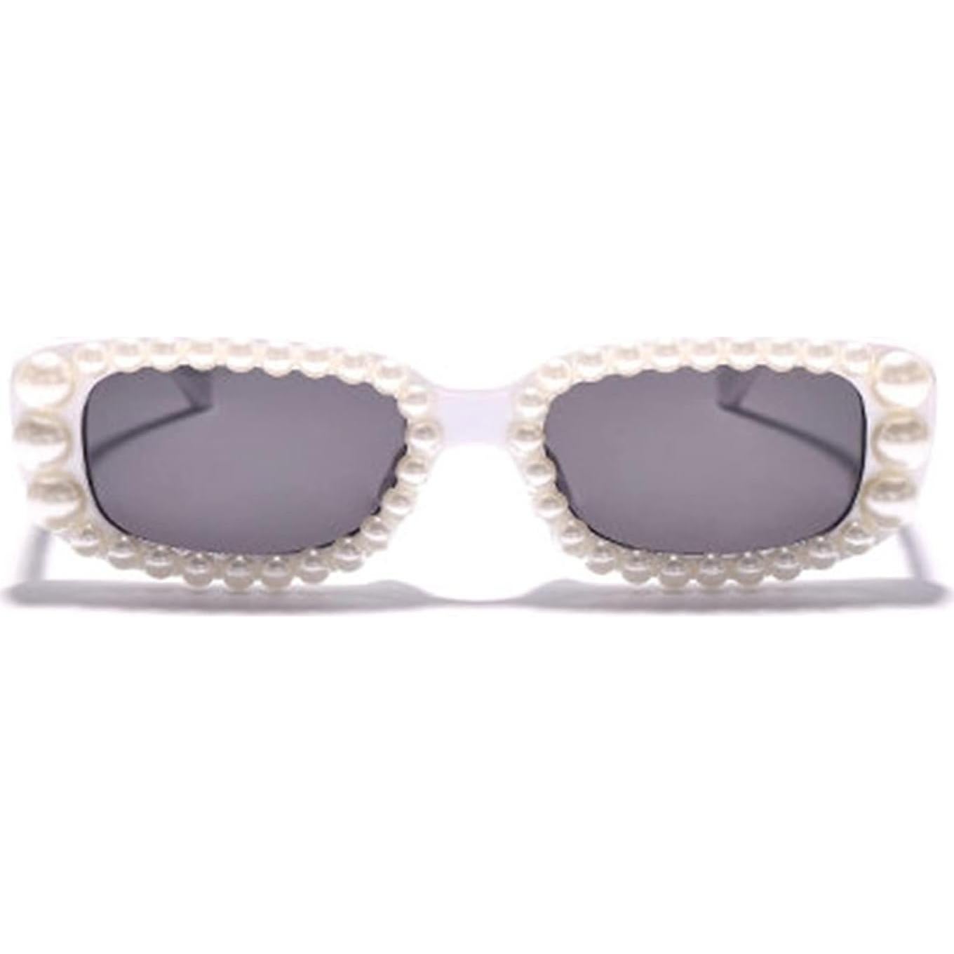 Gafas de sol rectangulares Willochra UV400 con strass