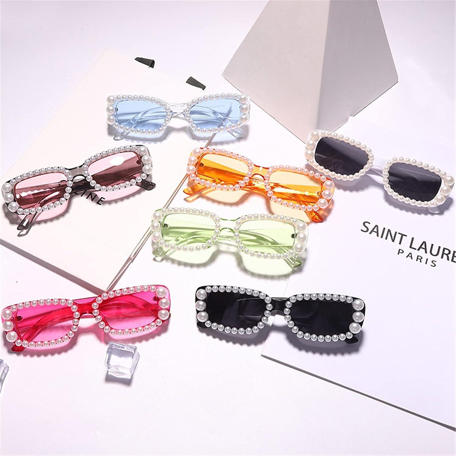 Gafas de sol rectangulares Willochra UV400 con strass