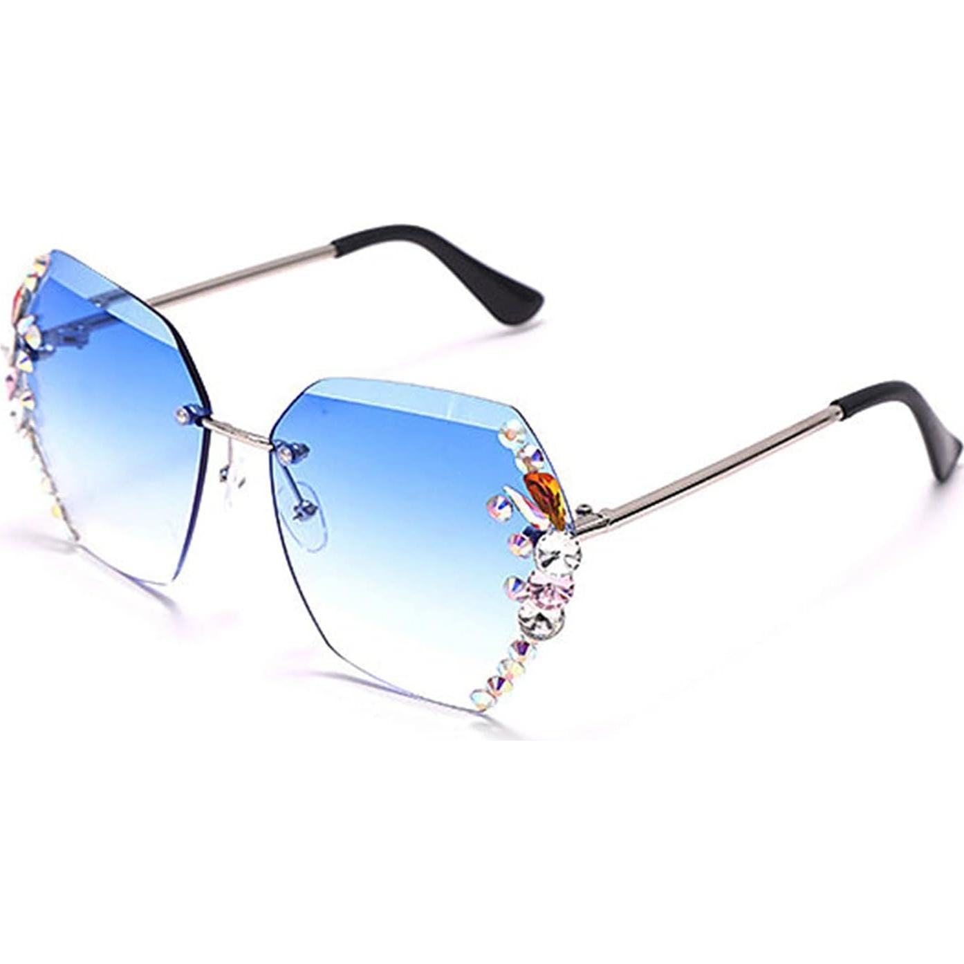 Gafas de Sol Cuadradas Willochra UV400 para Mujeres