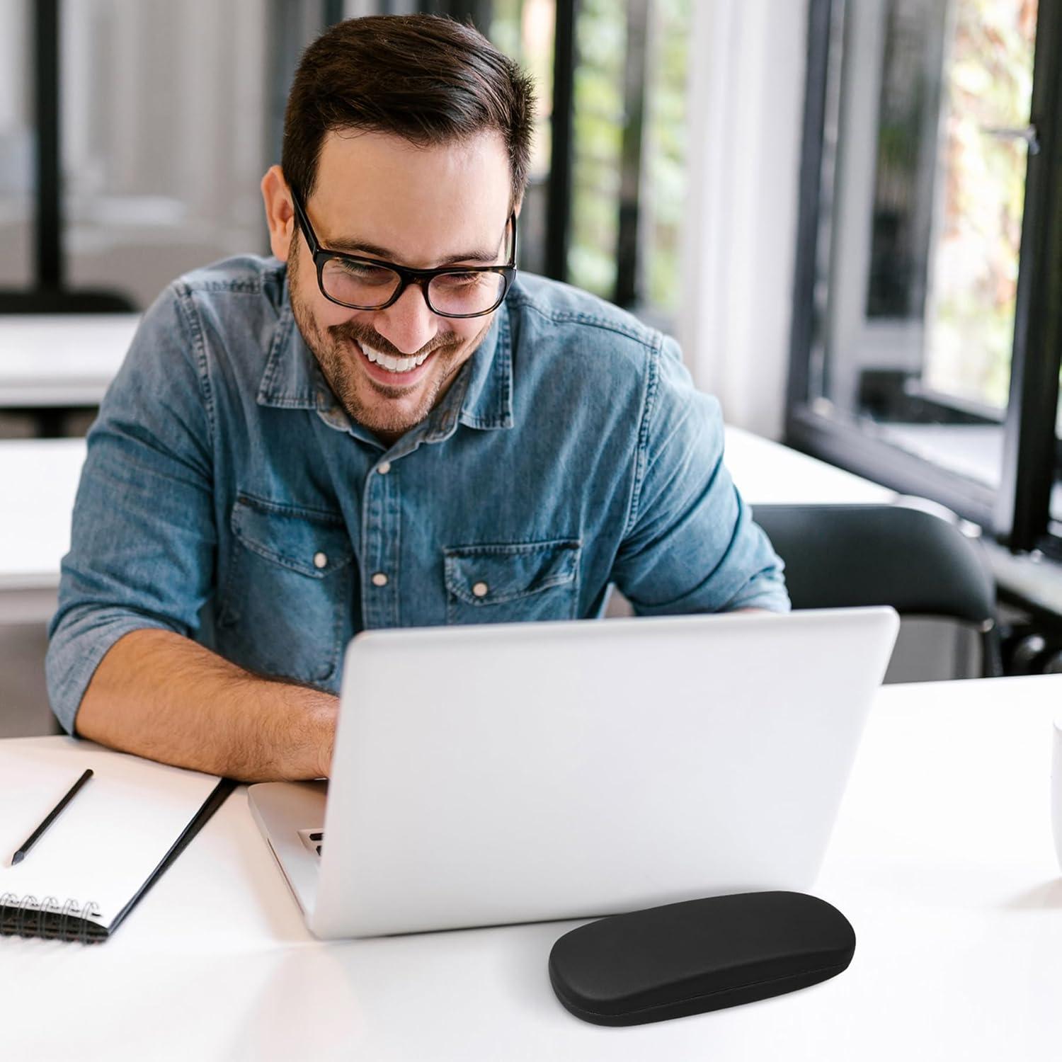 Estuche Duro para Gafas Joyberg, Paquete de 2, Negro
