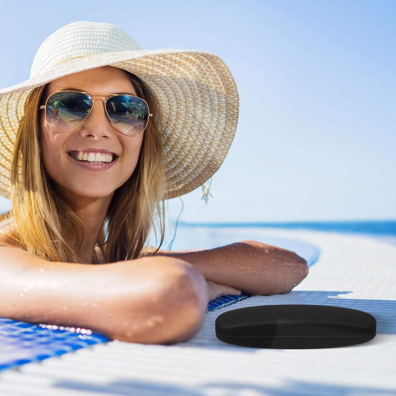 Estuche Duro para Gafas Joyberg, Paquete de 2, Negro