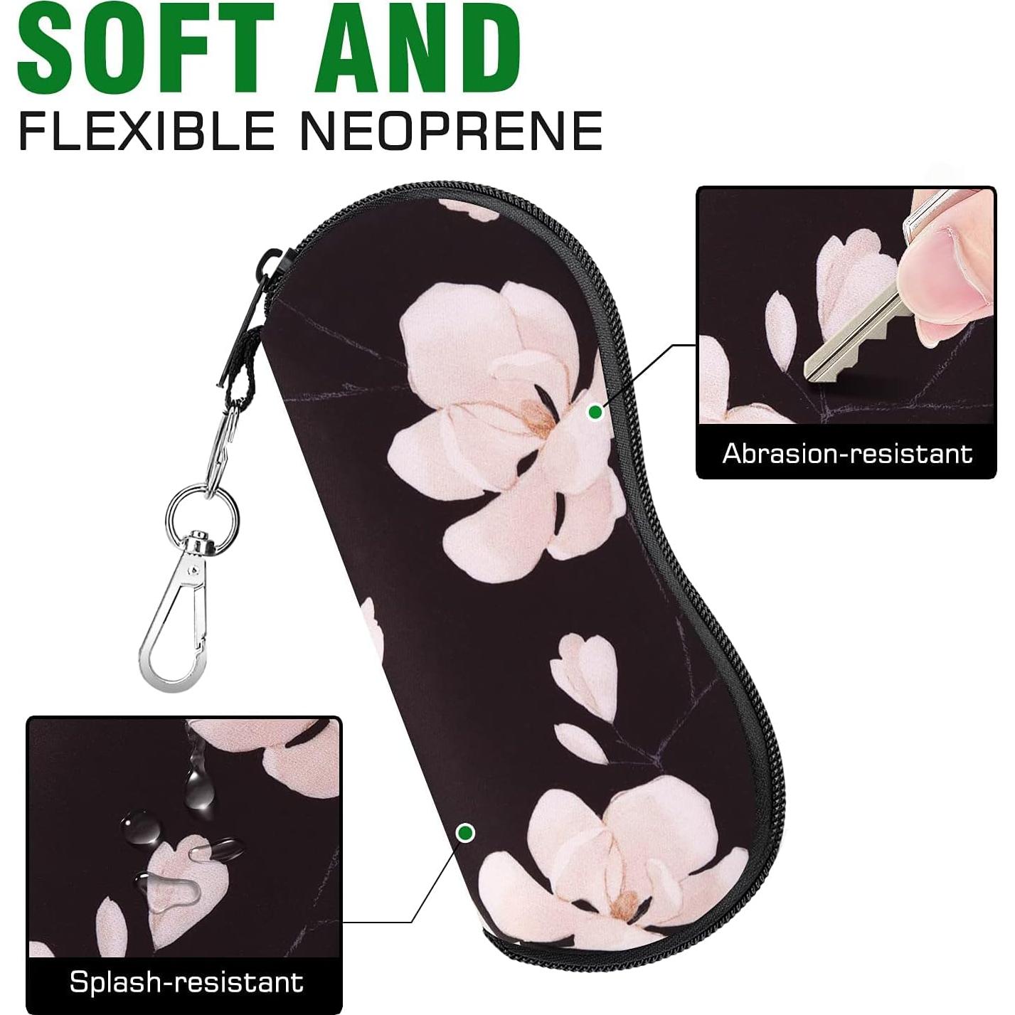 Funda para Gafas MoKo Neopreno 2 Paquetes con Cremallera