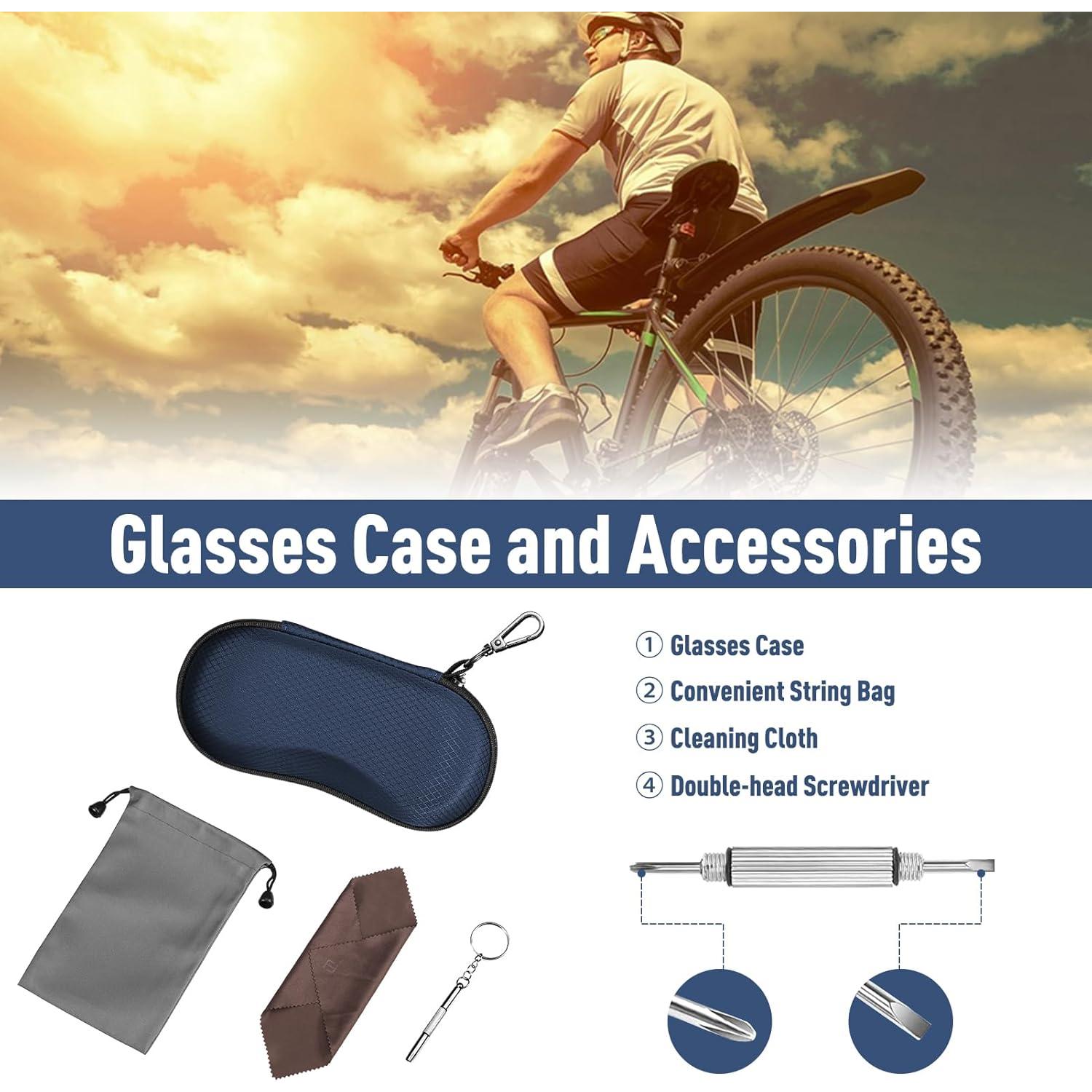 Funda de Gafas Fintie AGSB Azul Dura EVA Resistente