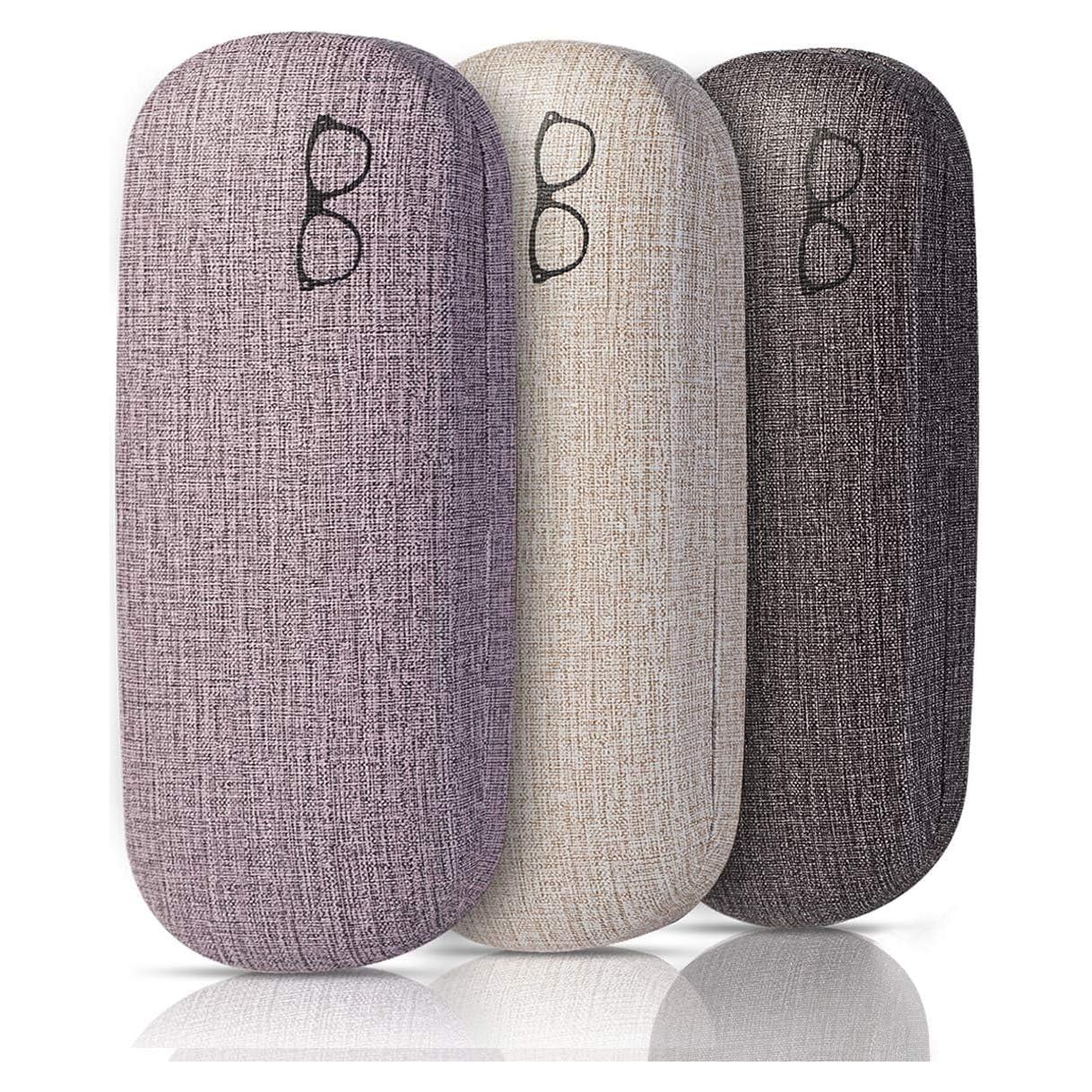 RayLove Estuche Duro para Gafas Set de 3 Colores