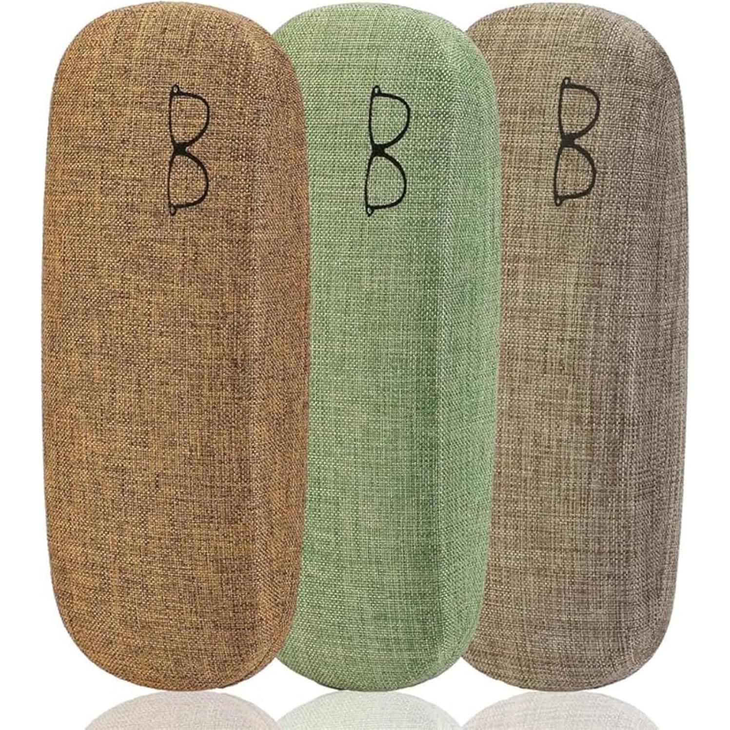 Estuche para gafas ZONLY 6 piezas duro unisex 16.5x6.5cm