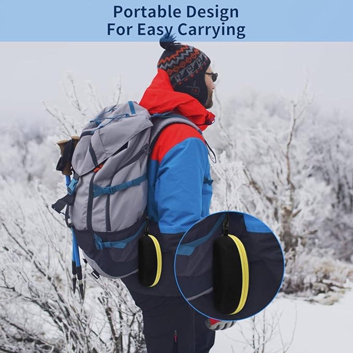 Estuche de Gafas de Sol 6 Paquetes Portátil con Cremallera