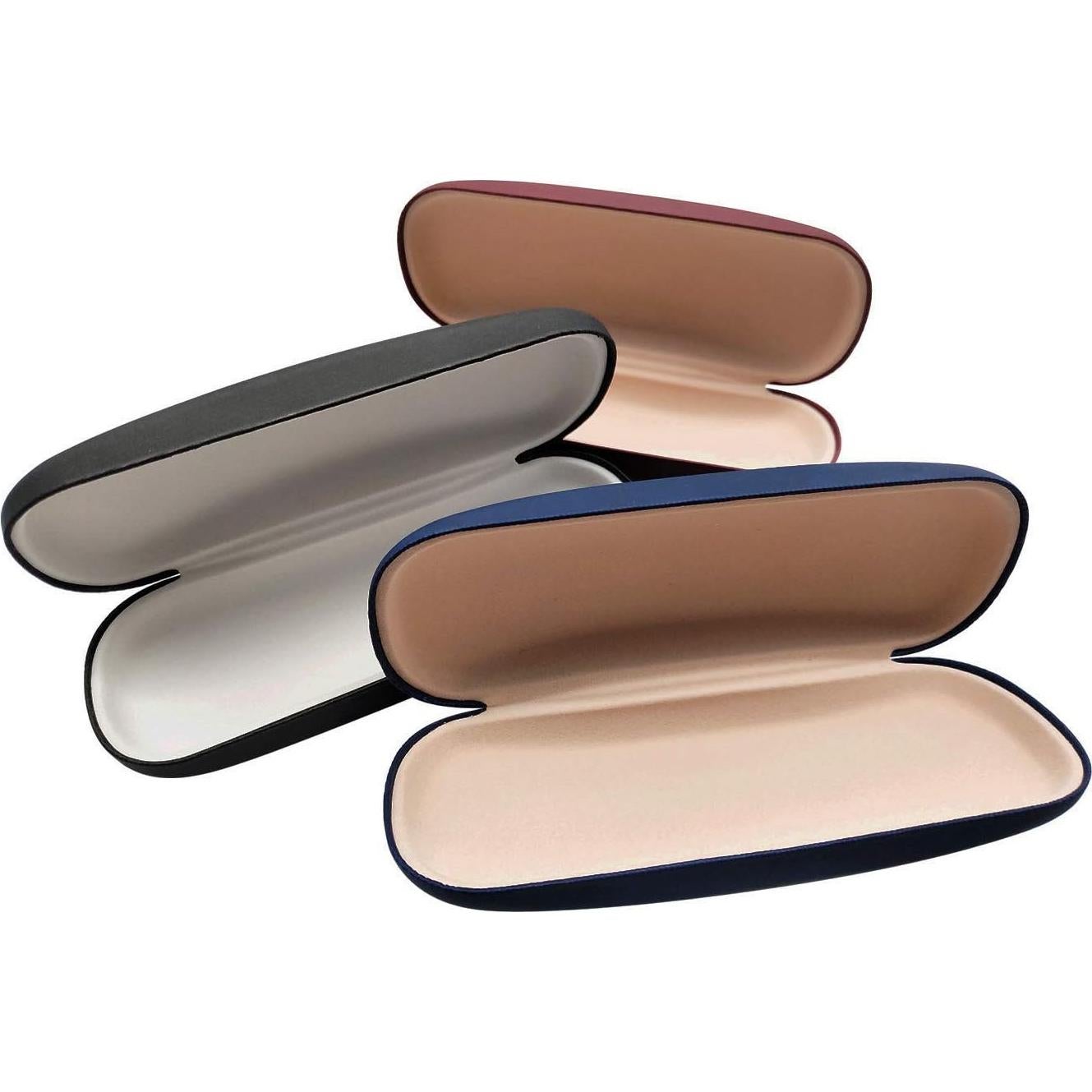 Estuche Protector Duro para Gafas HSYMQ 3Pack Unisex 19.1x16.3cm