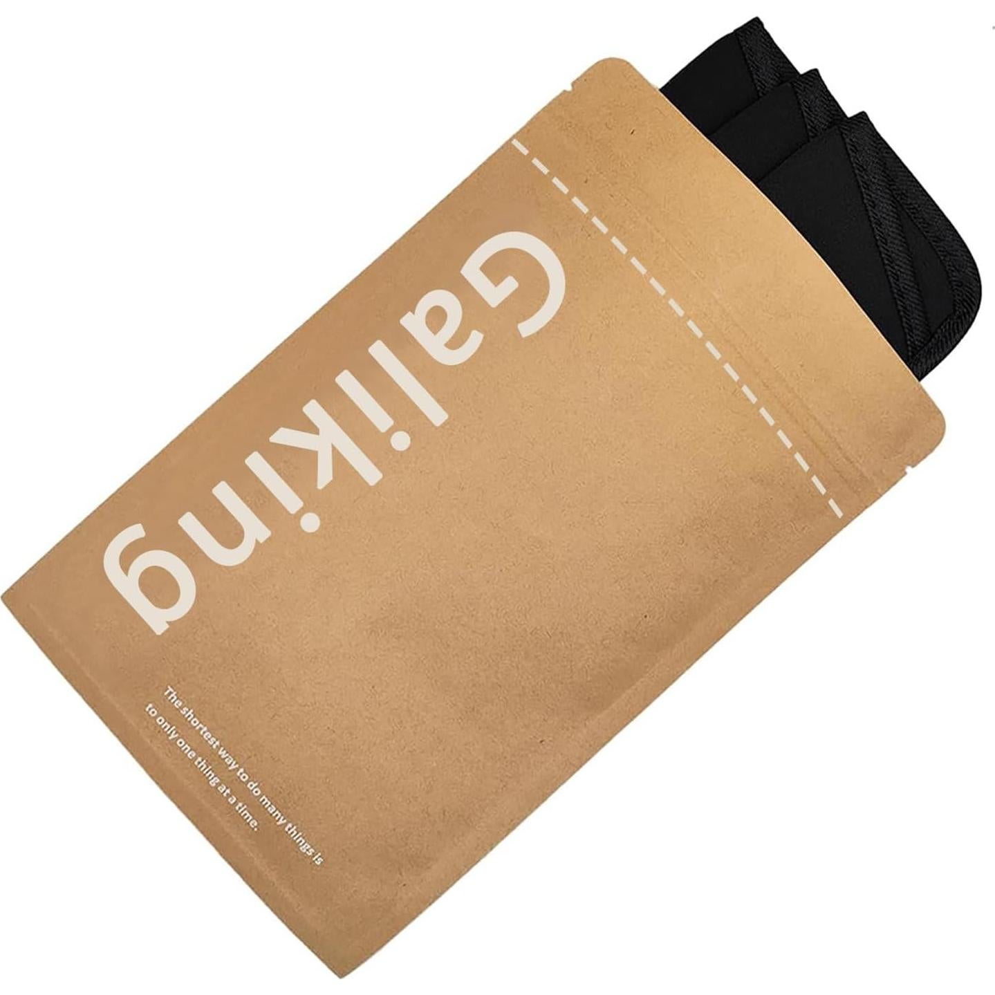 Paquete de 3 fundas suaves para gafas - Protección negra