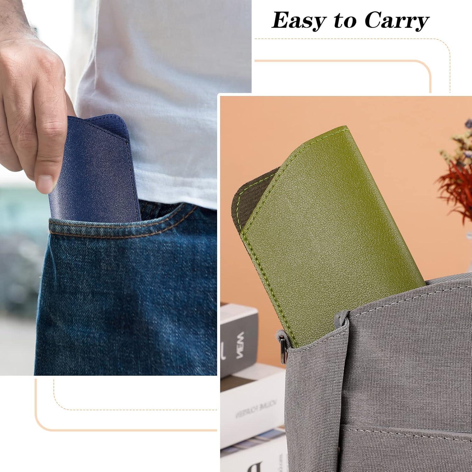 Fundas de Gafas CREPUSCOLO 6 Pack Suaves y Ligeras