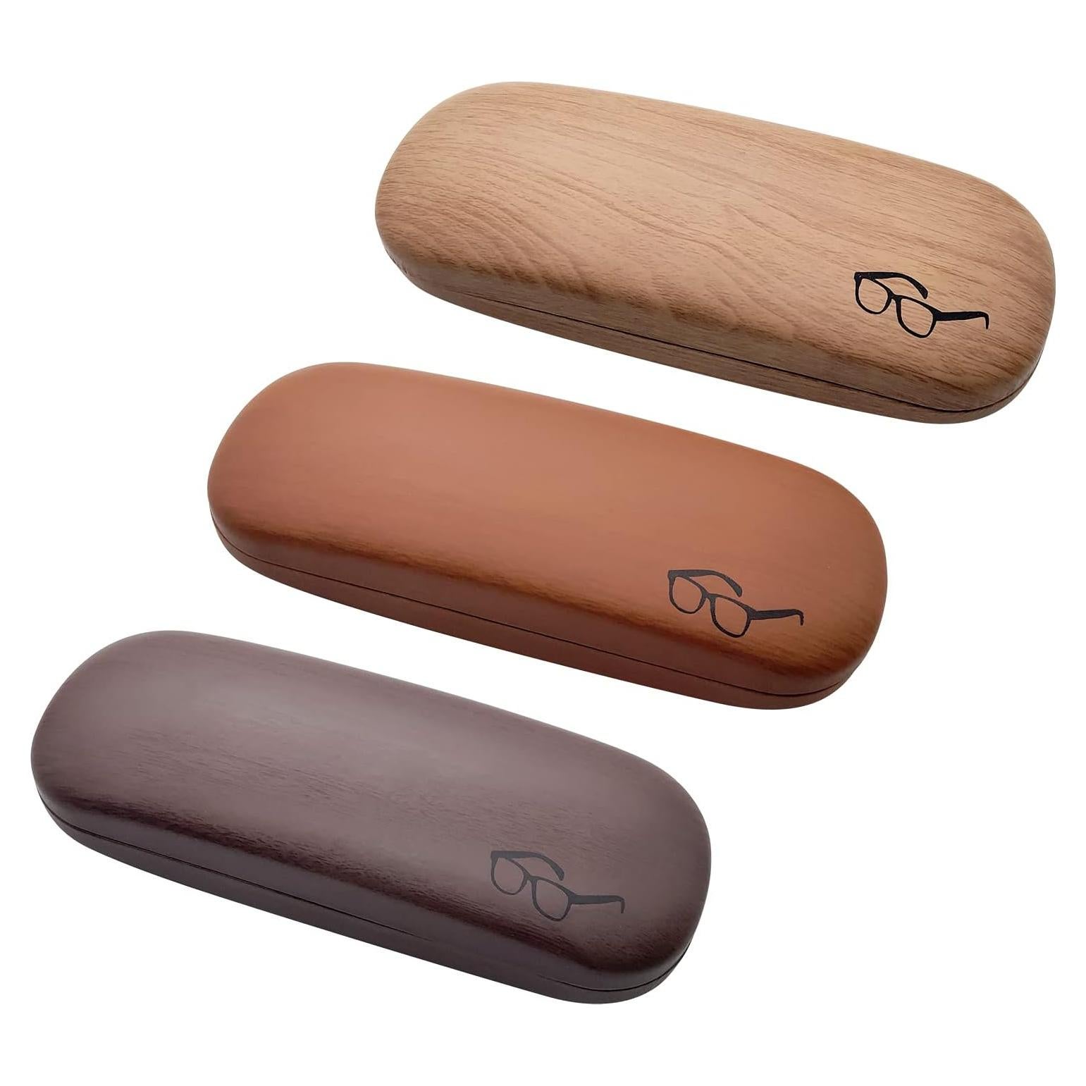 Estuche Duro para Gafas HSYMQ - Set de 3 Colores