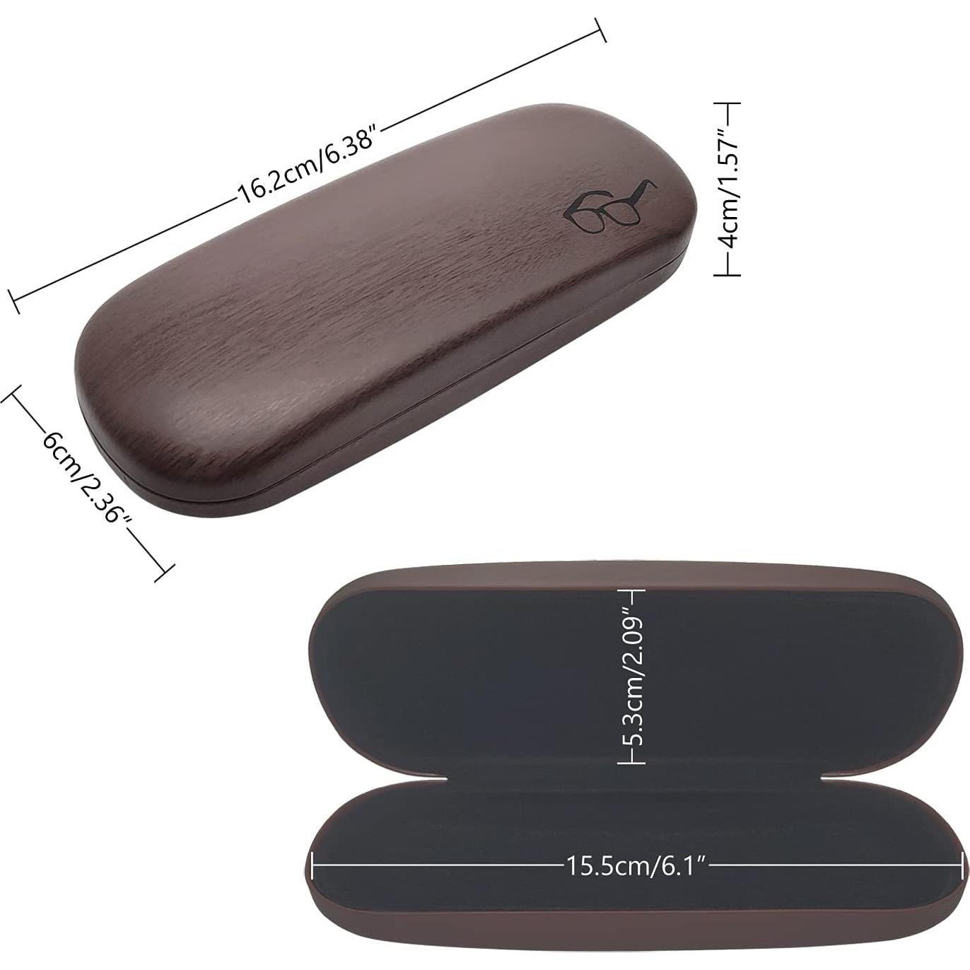 Estuche Duro para Gafas HSYMQ - Set de 3 Colores