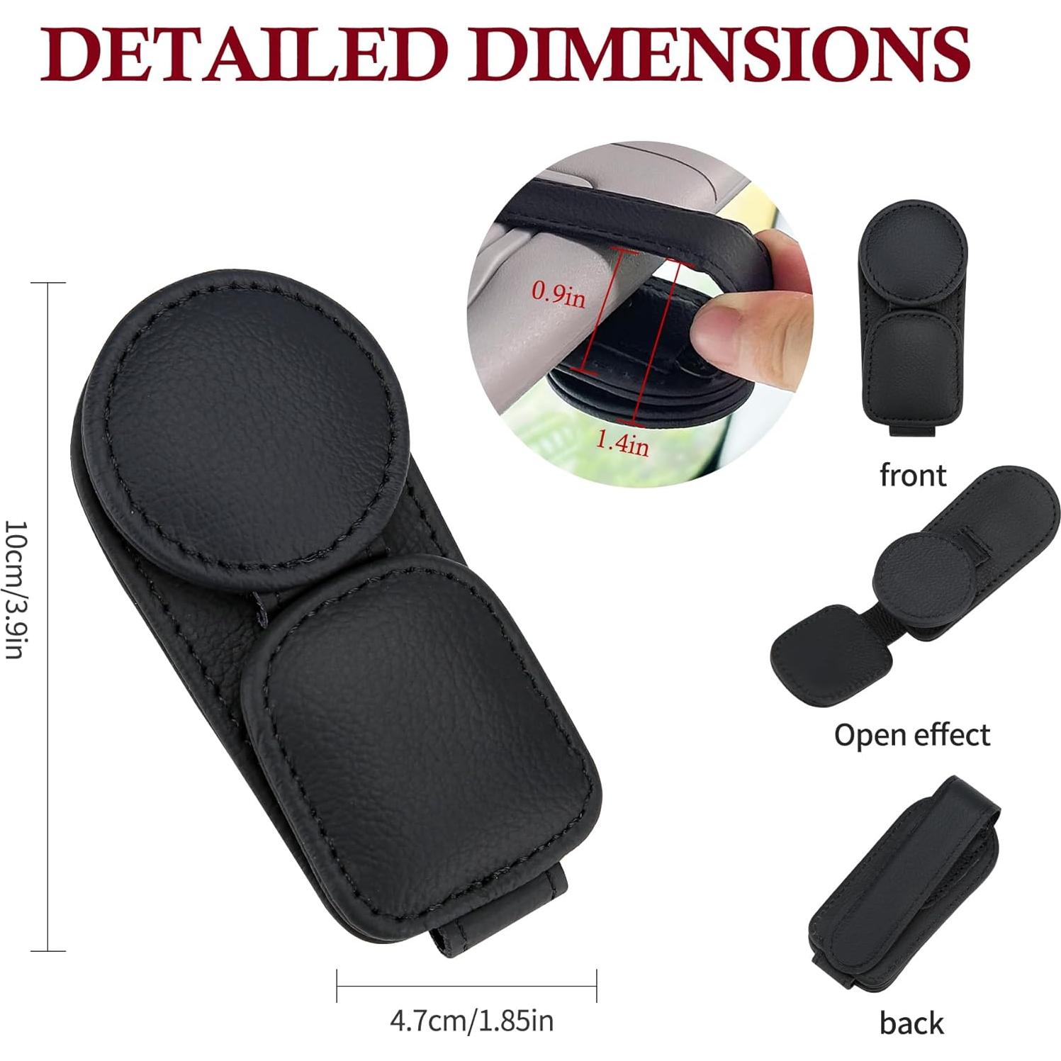 Soporte de Gafas KIWEN SH-001 Magnético para Coche Negro