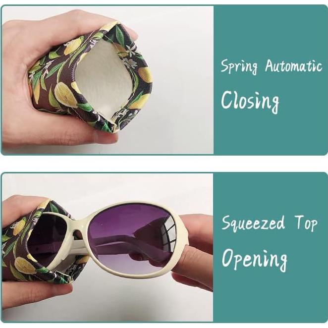 Estuche para Gafas WOW DING 3 Pack con Paño de Limpieza