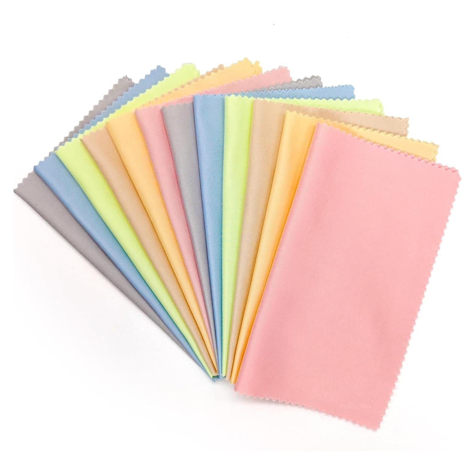 Paños de Microfibra AIMI - 12 Colores 15x18 cm para Gafas