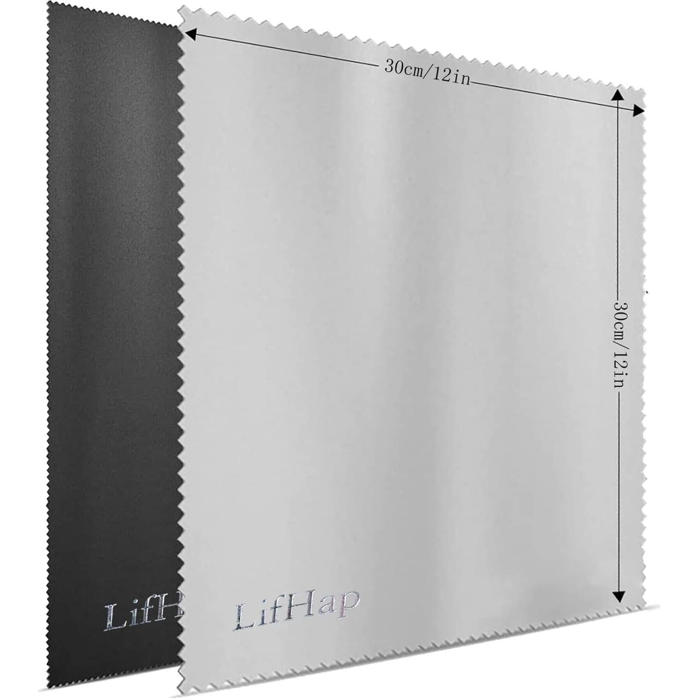 Paños de limpieza de vidrio extragrande LXQTThap 30x30 cm 5 piezas