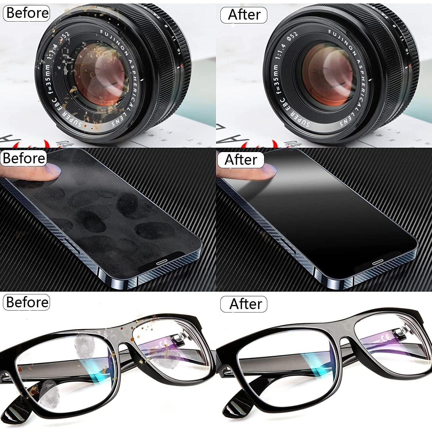 Paños de limpieza de vidrio extragrande LXQTThap 30x30 cm 5 piezas