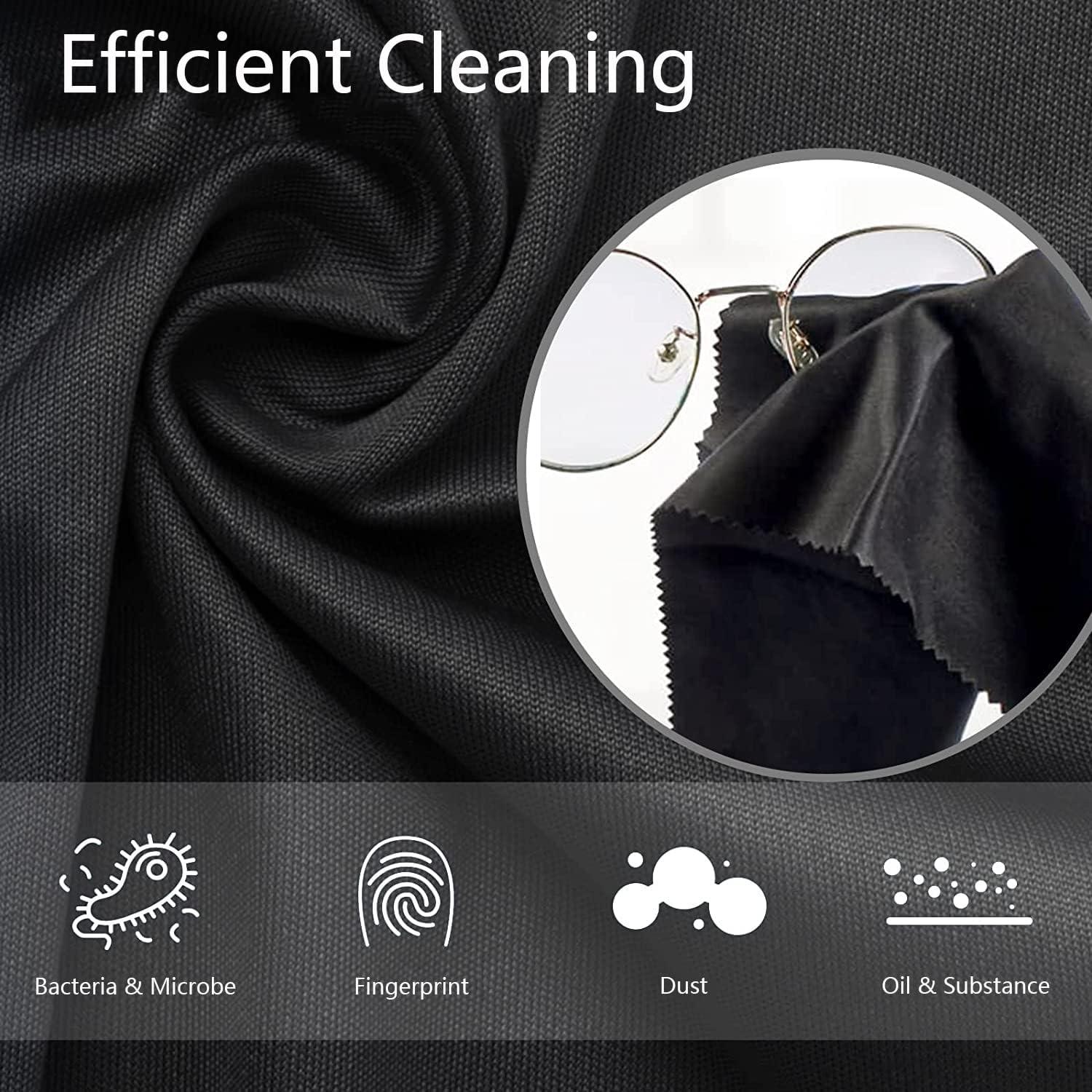 Paños de limpieza de vidrio extragrande LXQTThap 30x30 cm 5 piezas