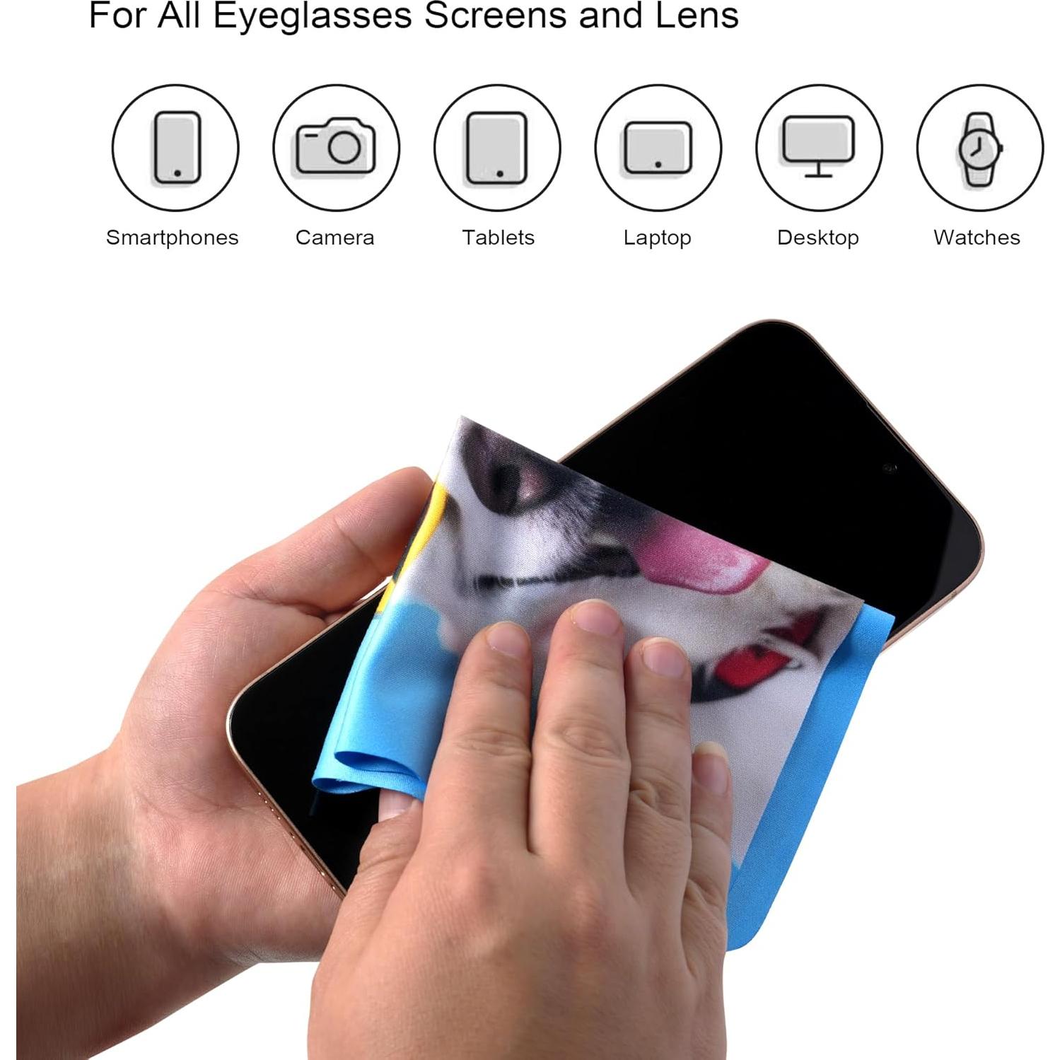 Paquete de 12 Paños de Limpieza SEIBER Multicolor 17x20 cm