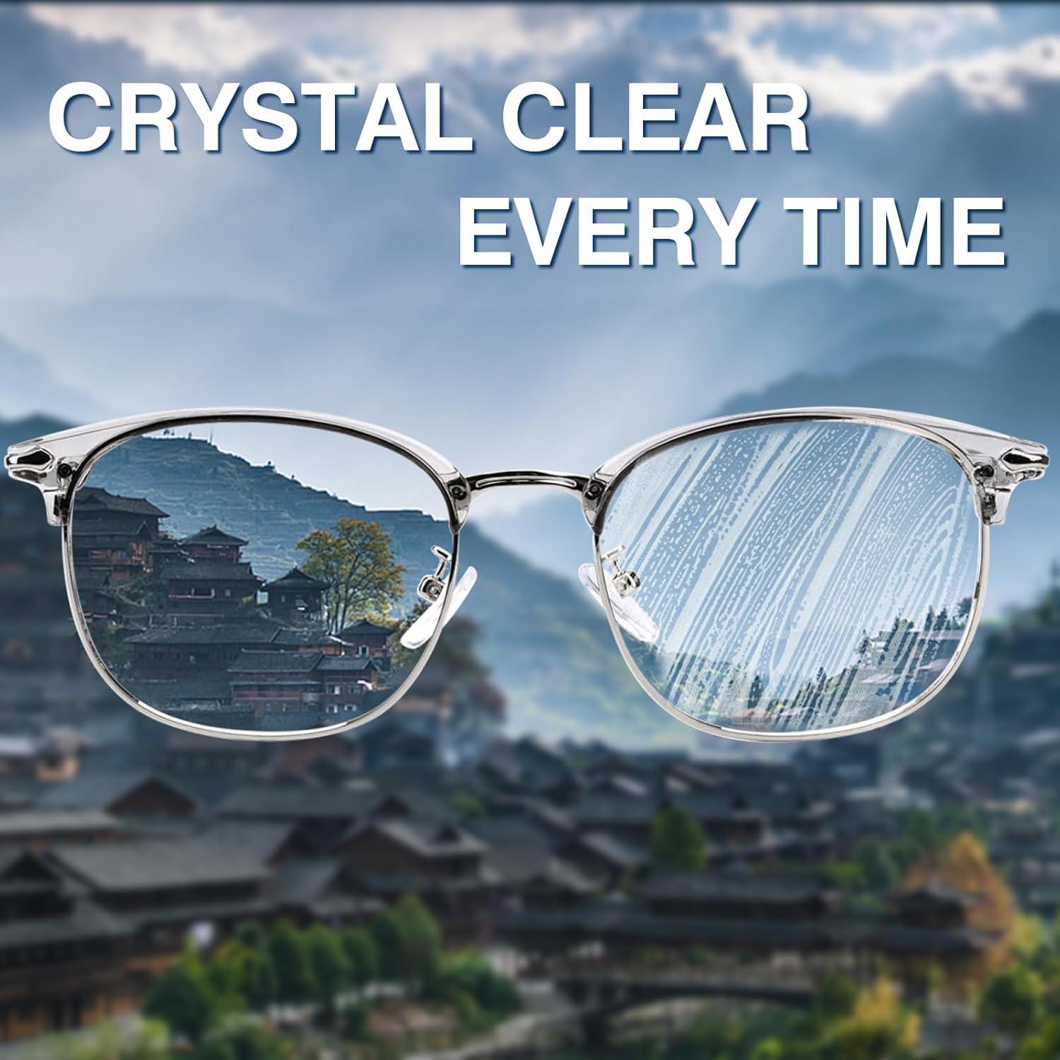 Paquete de 60 paños de limpieza Zeefpod 15x18 cm para lentes