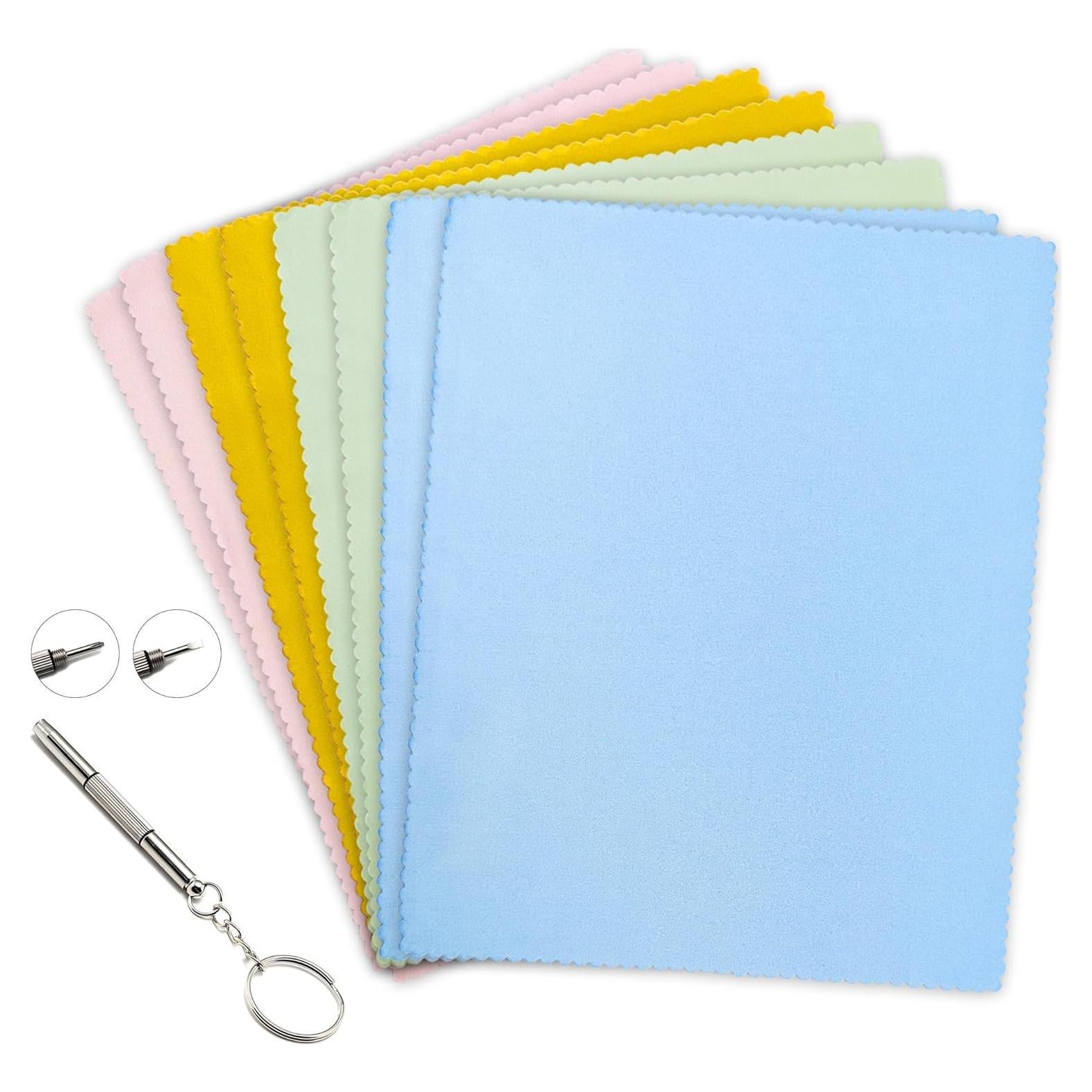 Paños de Microfibra AIMI 8 Piezas 15x18 cm Colores