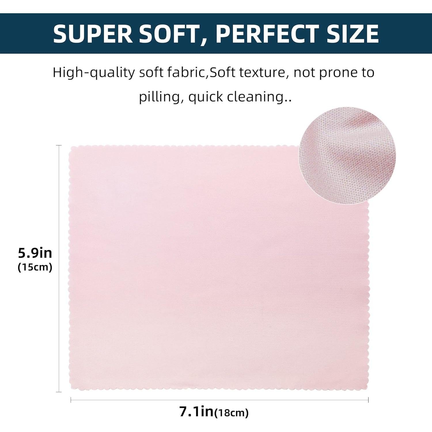 Paños de Microfibra AIMI 8 Piezas 15x18 cm Colores