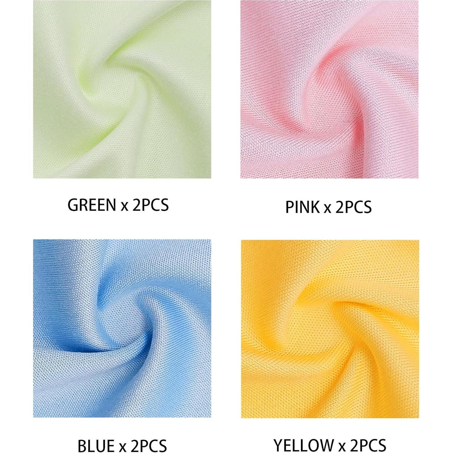 Paños de Microfibra AIMI 8 Piezas 15x18 cm Colores