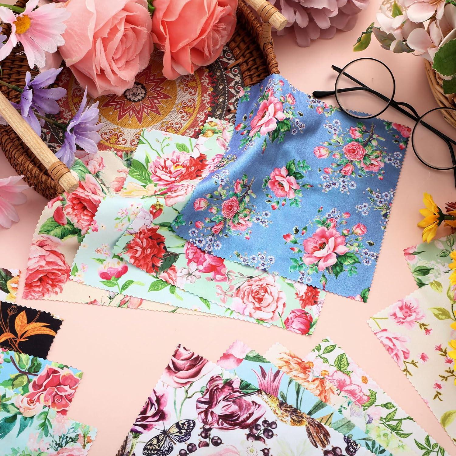 24 Paños de Limpieza de Gafas Copkim 15x15 cm Microfibra