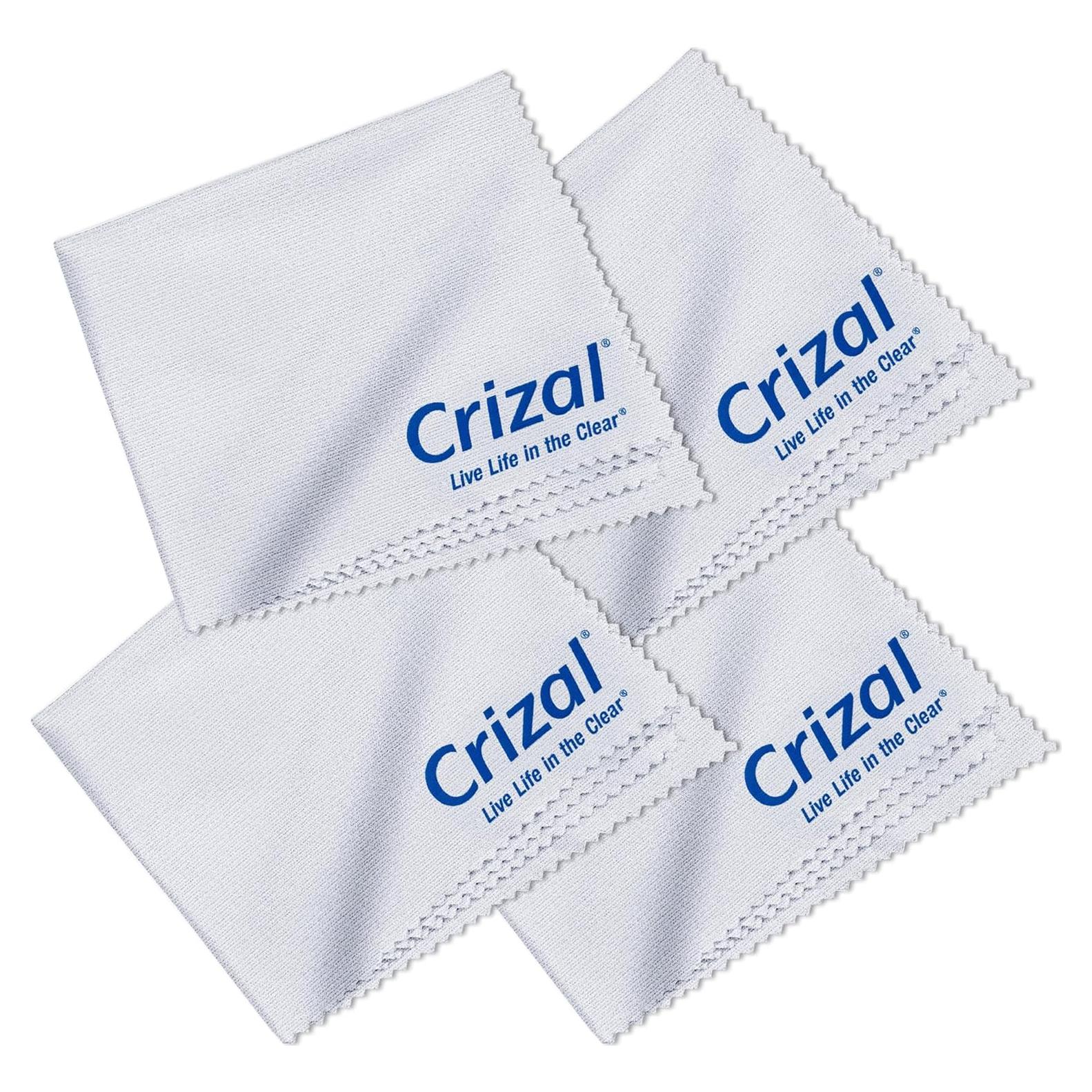 Paño de Microfibra Crizal, 4 Paquete, 17.78x14.61 cm