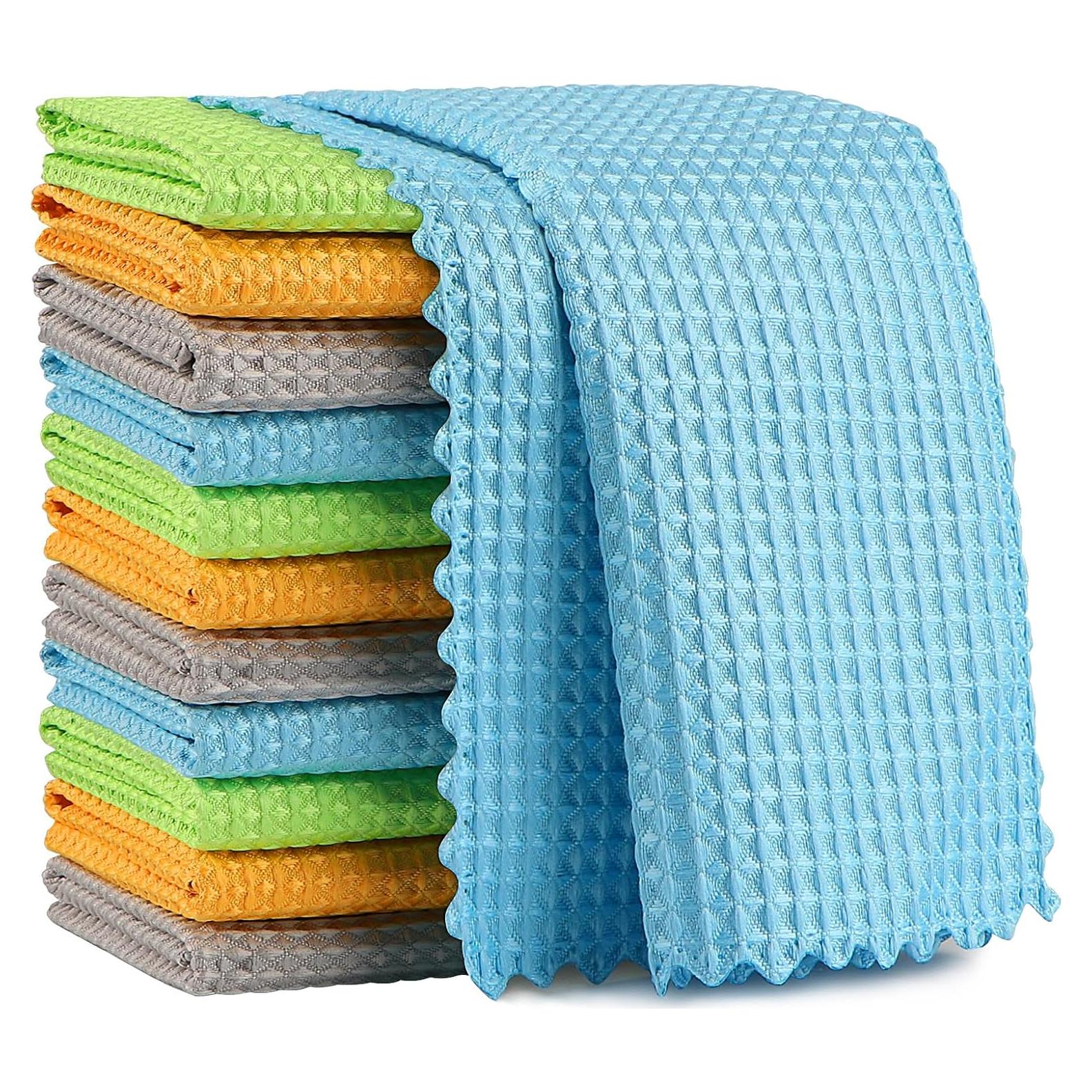 Paños de Microfibra AIDEA 12PK 27x27 cm para Limpieza