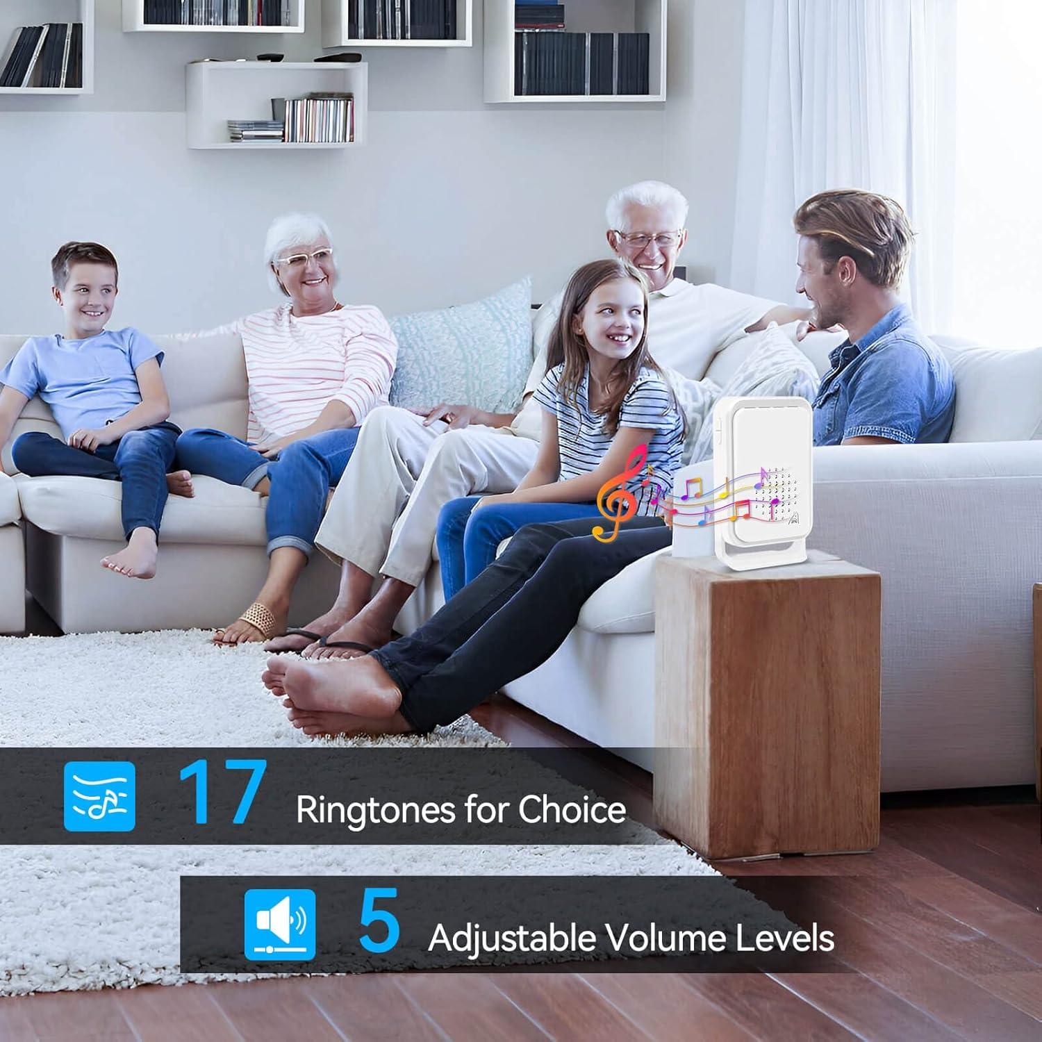 Alarma de Movimiento Greencycle para Exterior 280m Impermeable