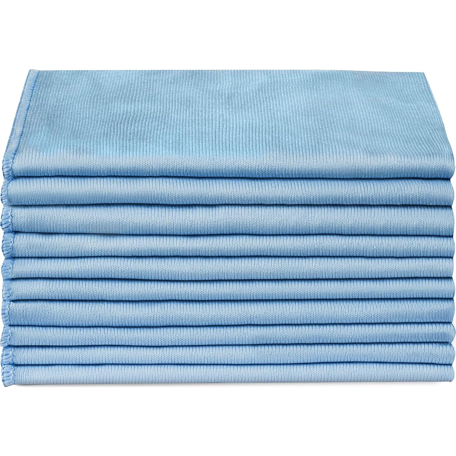 Paños de limpieza Zflow - Microfibra 40x40 cm - Paquete de 8