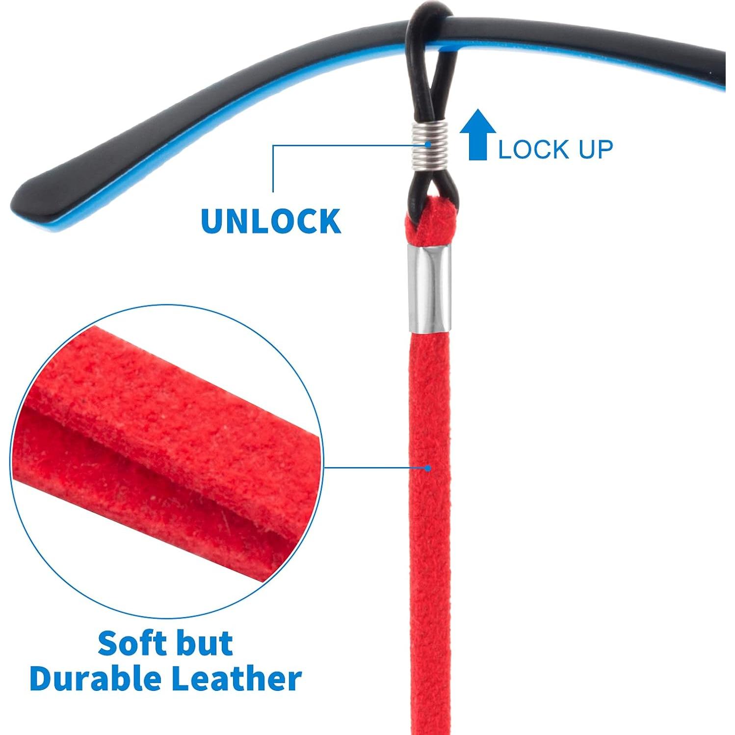 Correa para Gafas BILIONE 6 Pcs Multicolor Ajustable