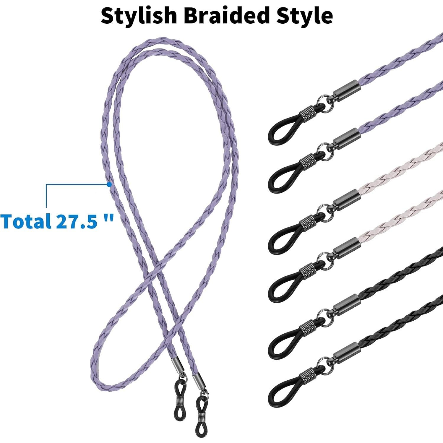 Correa para Gafas BILIONE 6 Pcs Multicolor Ajustable