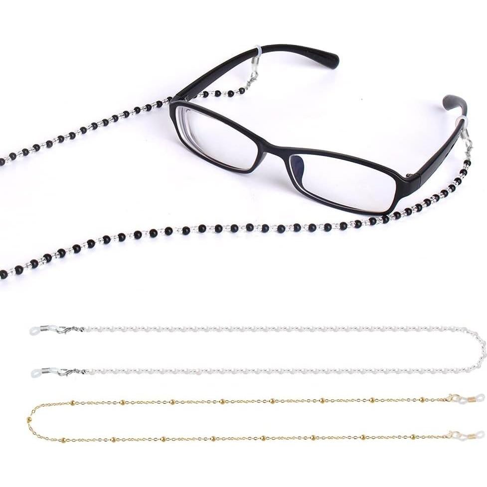 Cadenas para Gafas ONESING 4 Pcs Ajustables Multicolor