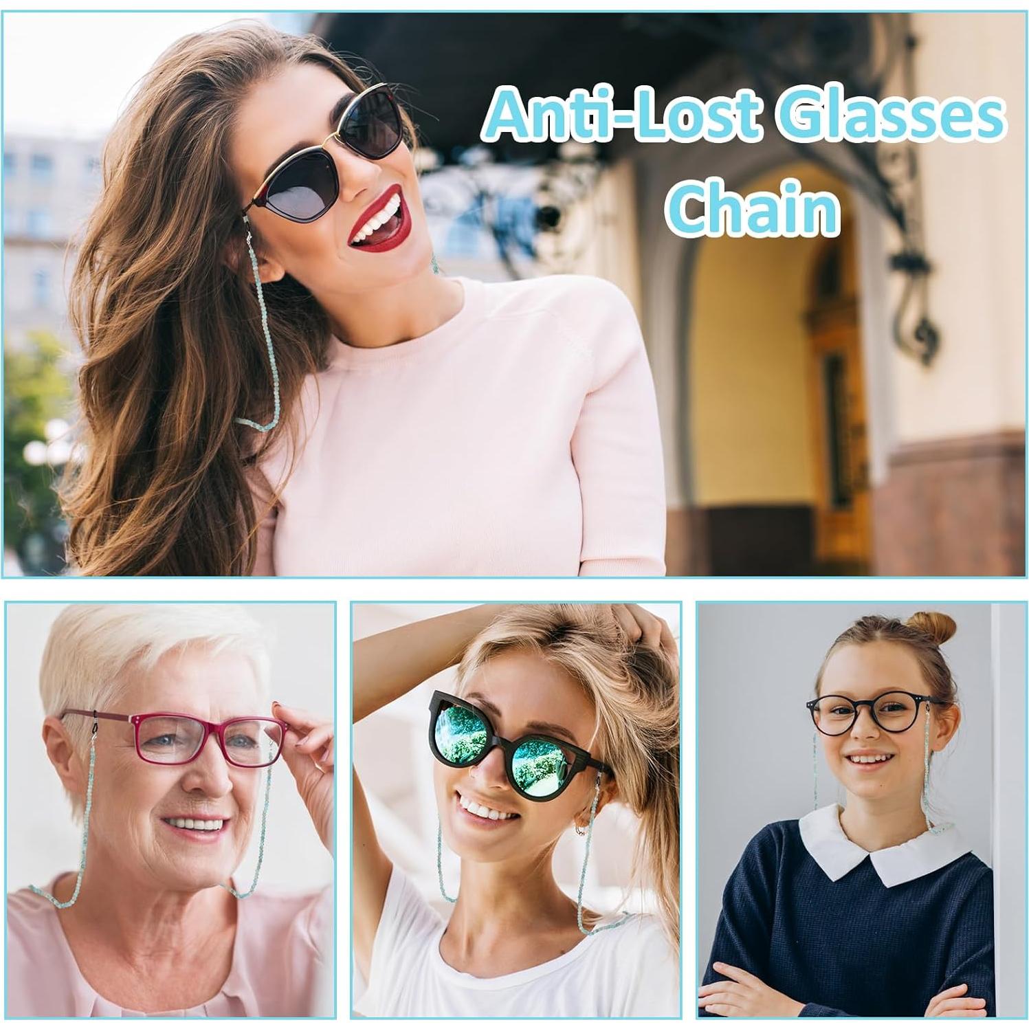 Cadena de Gafas Molain 70cm Cristal Sanador para Mujeres