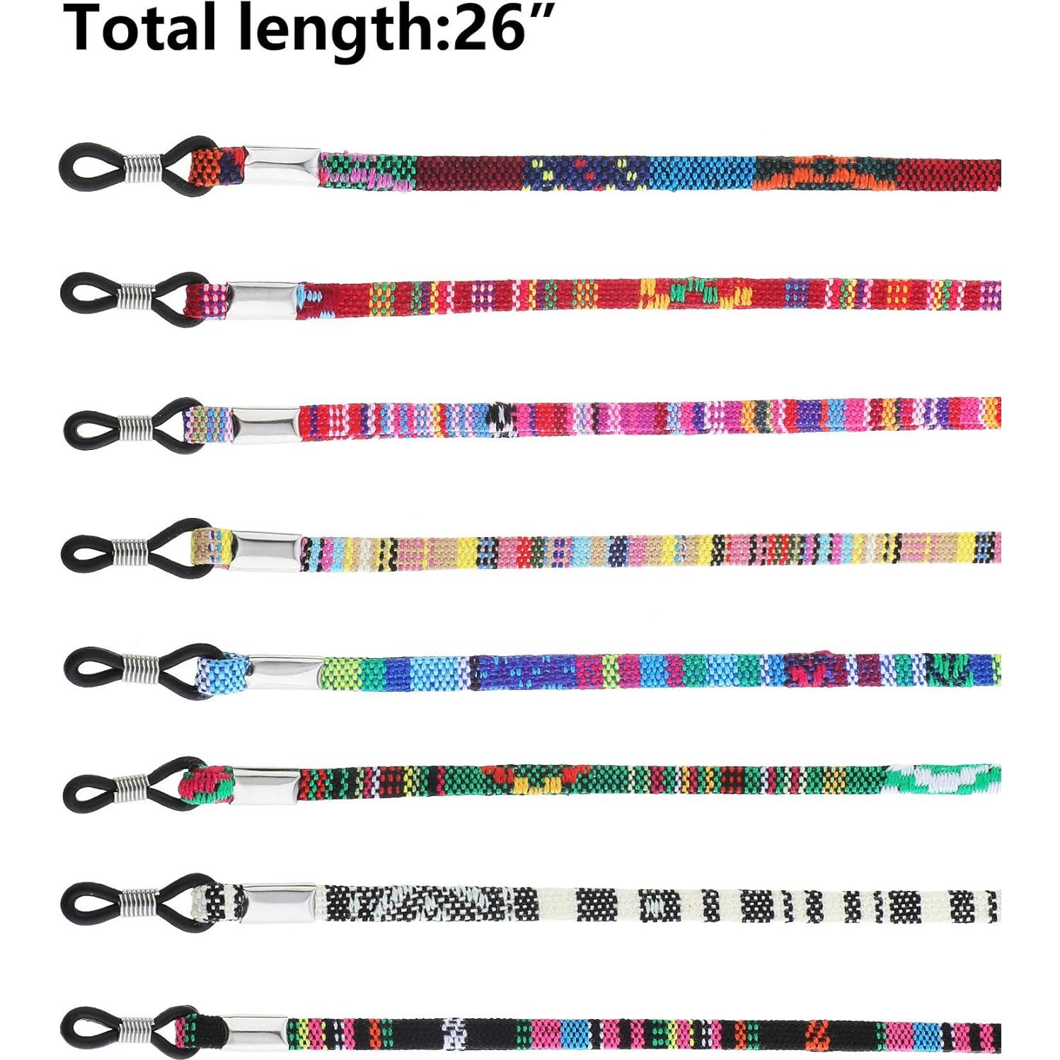 Cadena para Gafas Frienda 8 Piezas Ajustable Unisex