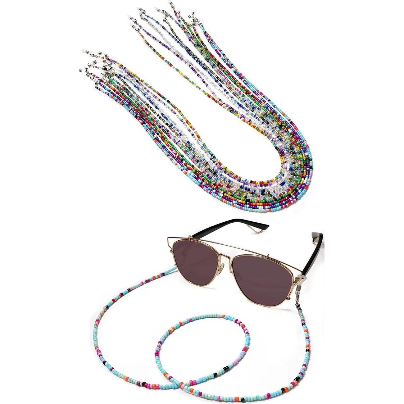 Cadenas de Gafas 8 Pcs Coloridas para Máscara y Gafas