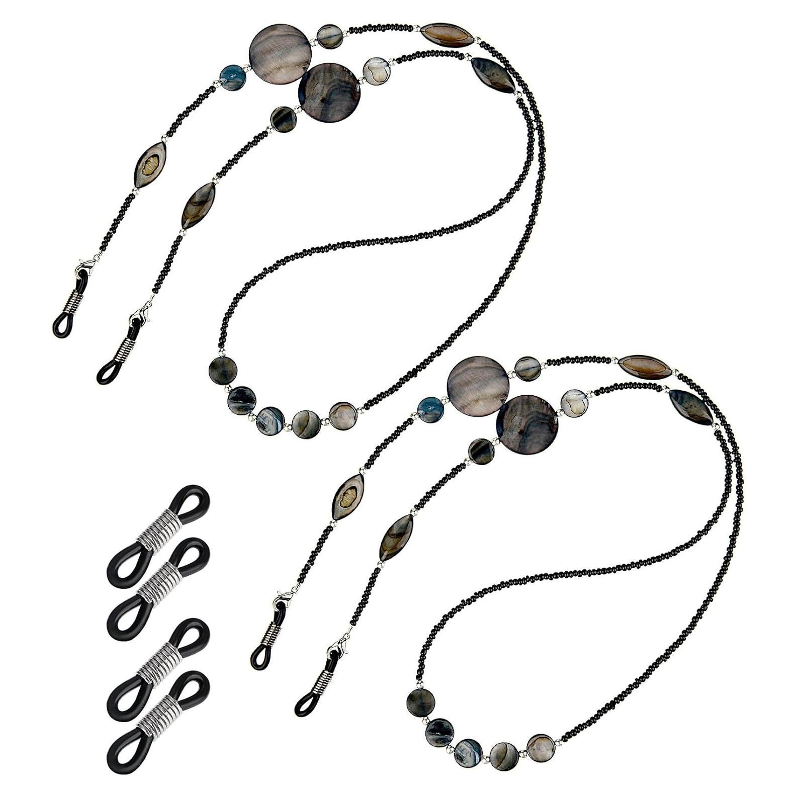 Cadena de Gafas TOODOO 70 cm con Cuentas y Silicona