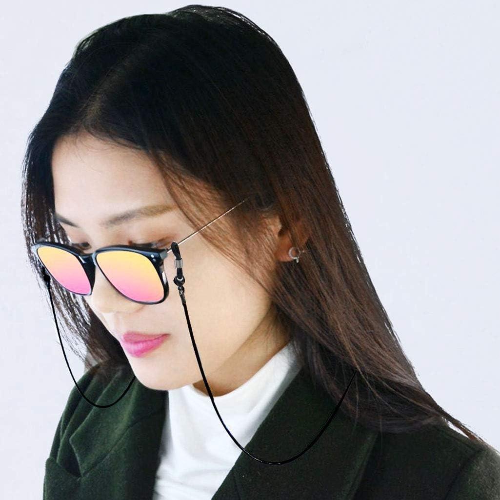 Cadena para Gafas Jmkcoz 80cm Acero Inoxidable Negro