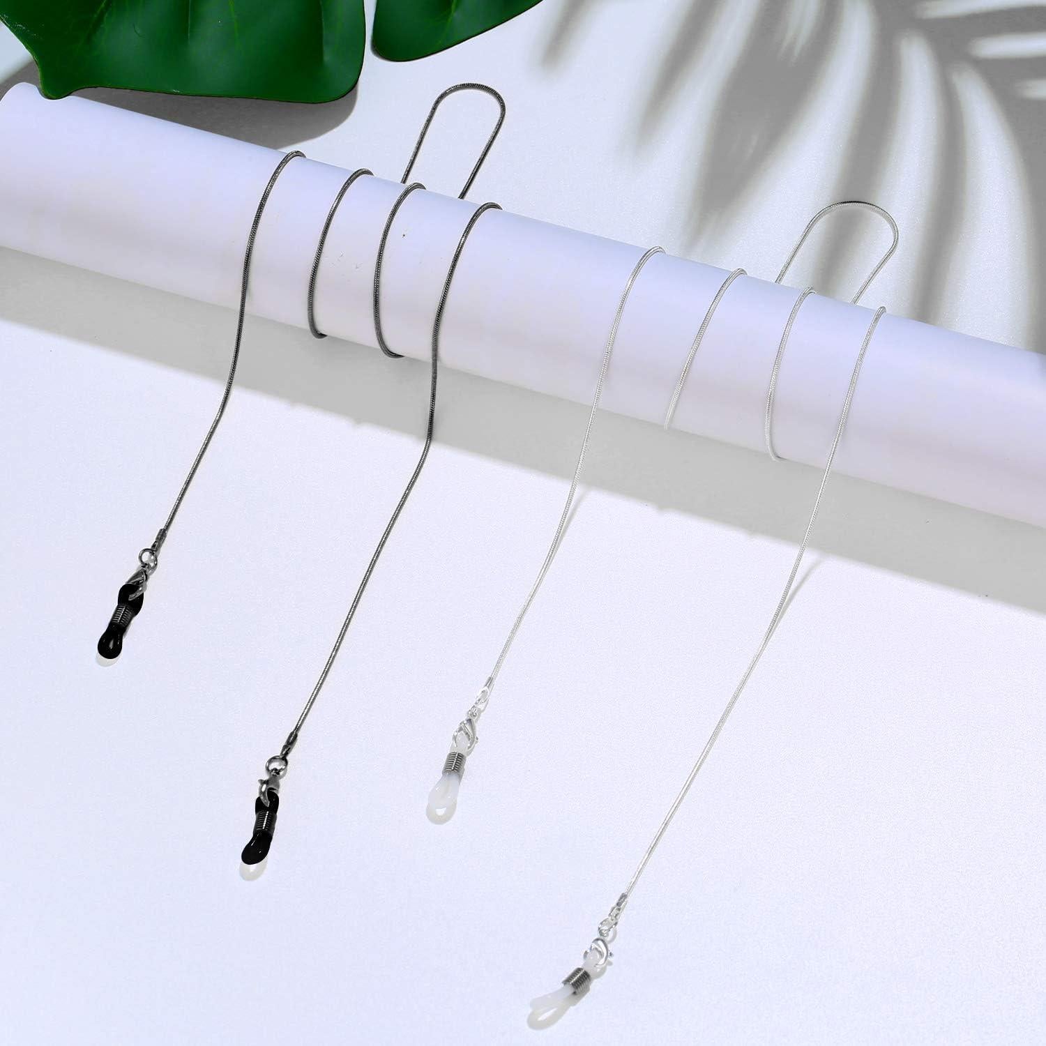 Cadena de Gafas Frienda 6 Piezas con Perlas para Mujeres