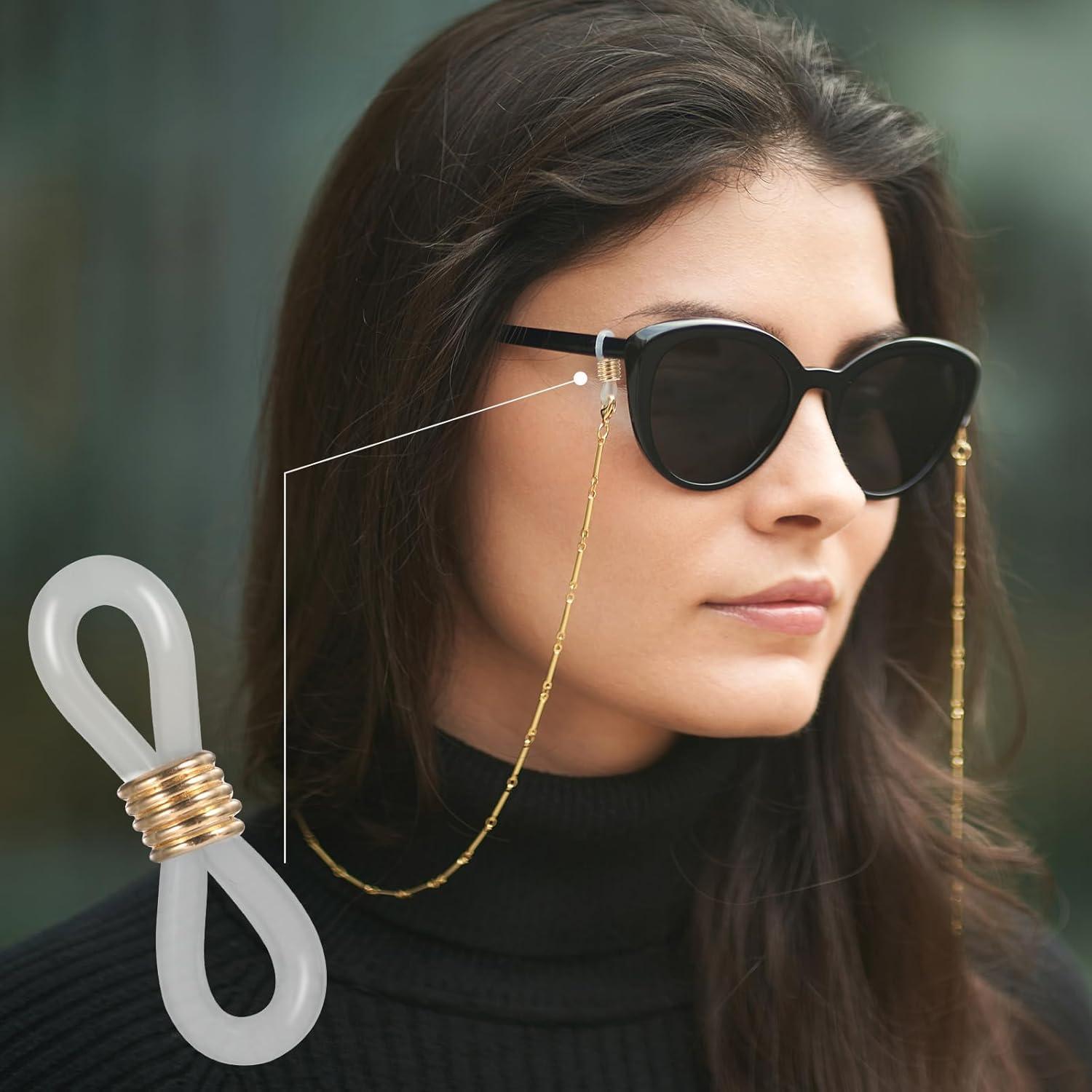 Conector Cadena Gafas 40 Piezas Elegantes para Mujeres