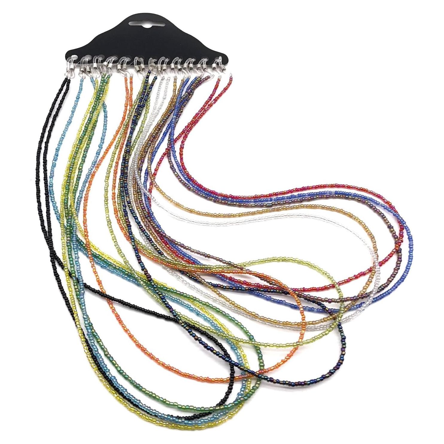 Cadena de Gafas de 12 Piezas Outman con Cuentas de Acrílico