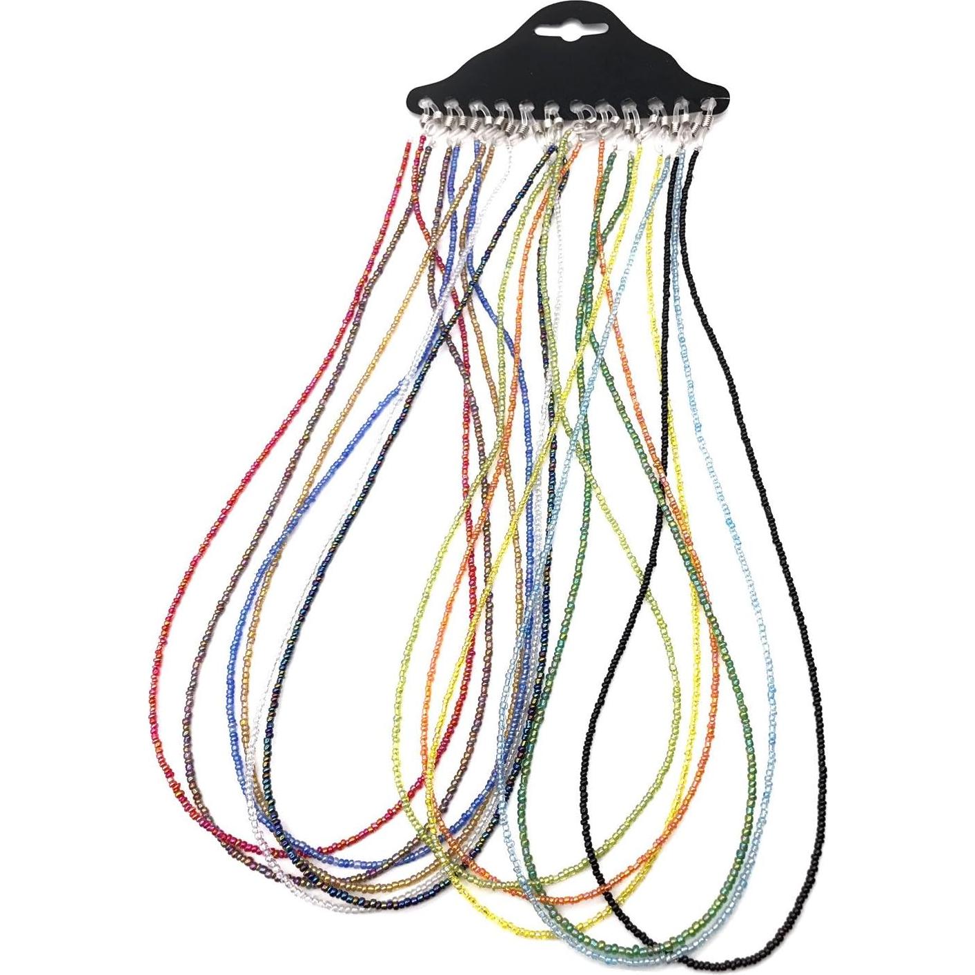 Cadena de Gafas de 12 Piezas Outman con Cuentas de Acrílico