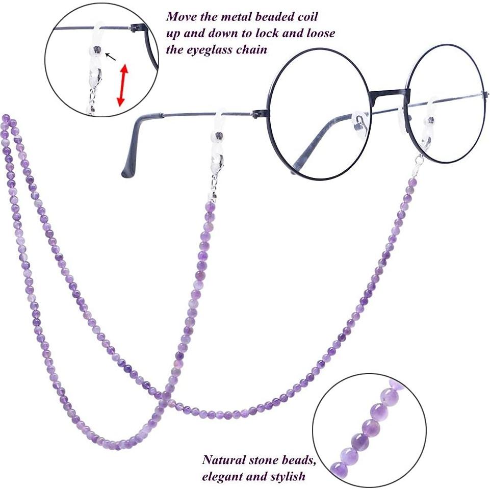 Cadena de Gafas KAI Top Amatista para Mujeres