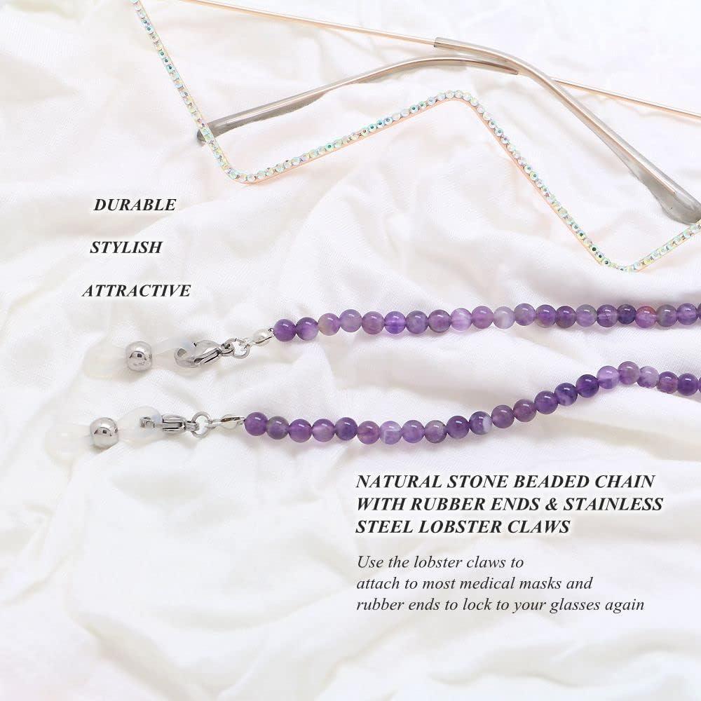 Cadena de Gafas KAI Top Amatista para Mujeres
